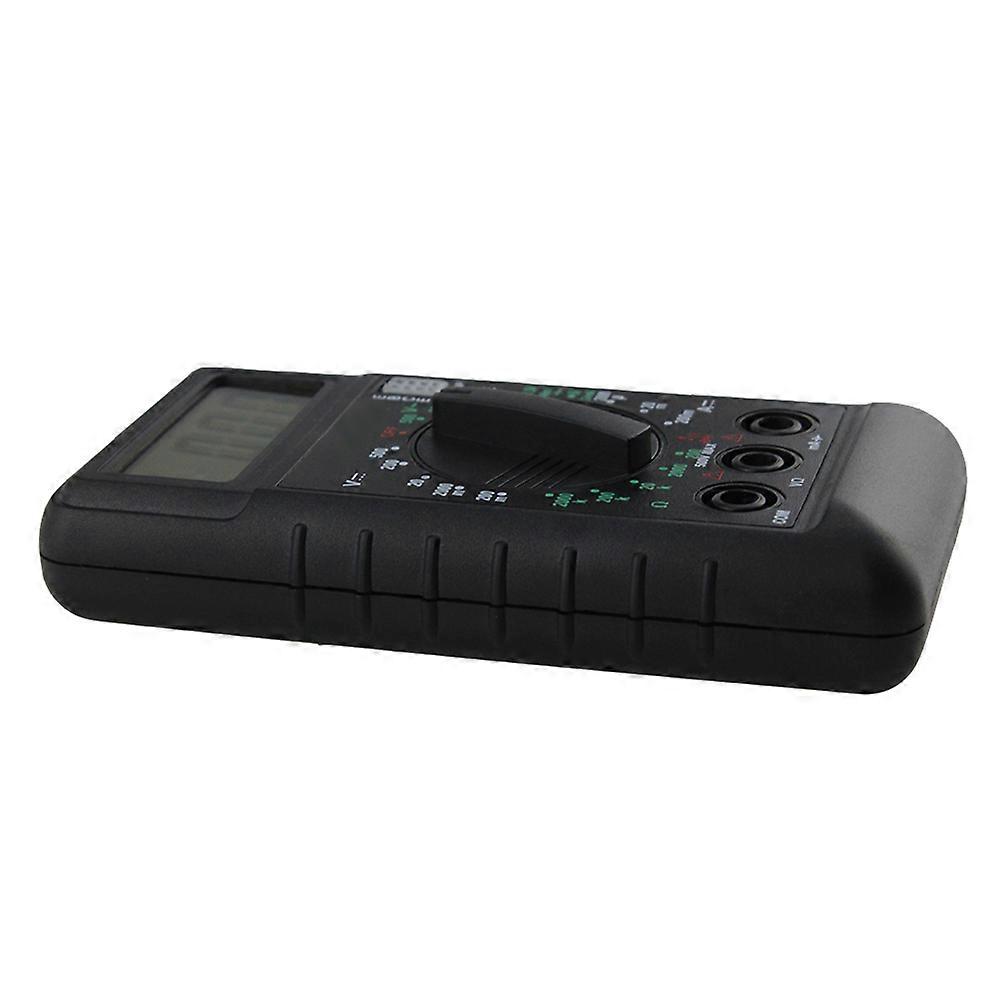 Ampere Measurement Professional Multimeter Kit Portable DC Power Meter for Home Use Black 99x50x23mm 1Pack