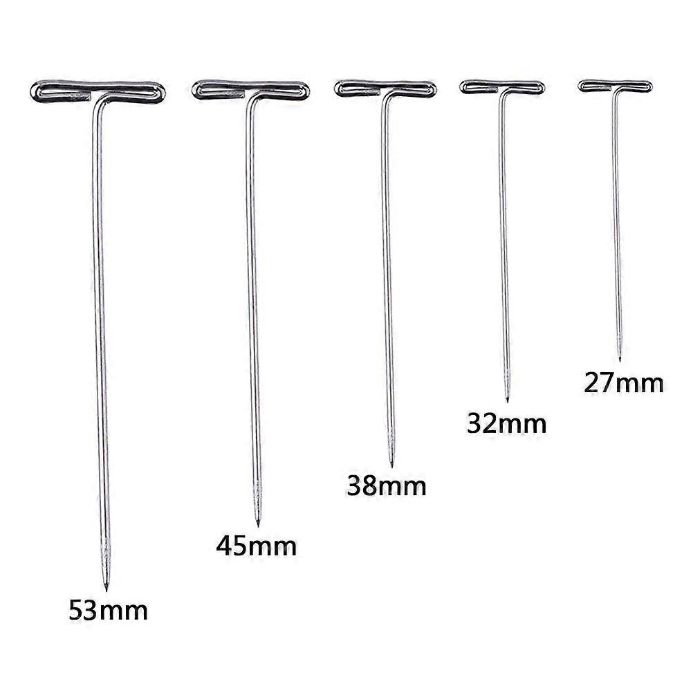 Stainless Steel TPins for Wig Use Durable and Easy to Insert Silver Color 450pcs in a Box