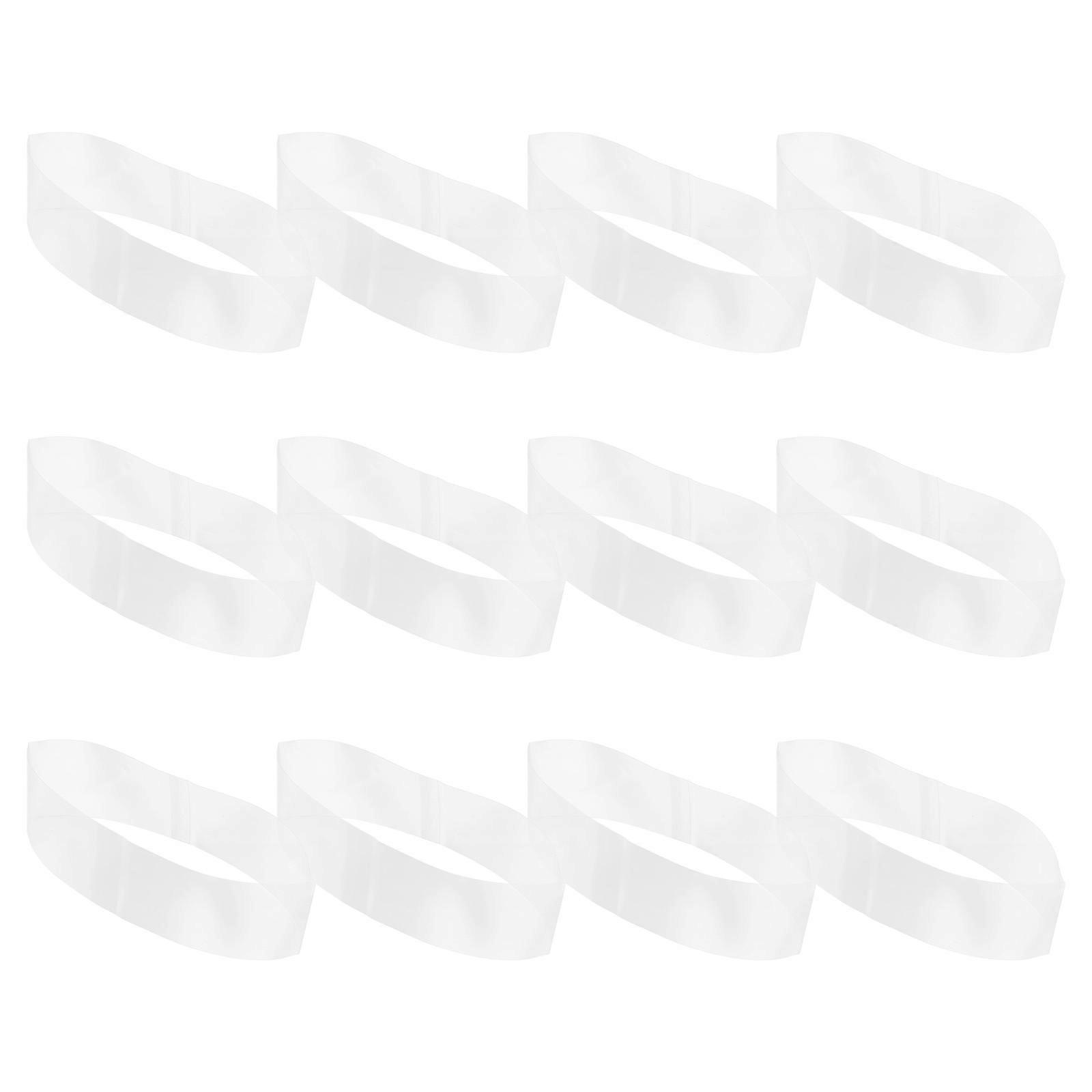 Clear PVC Shrink Bands for Bottles and Jars Heat Transparent Durability Professional Appearance 400pcs