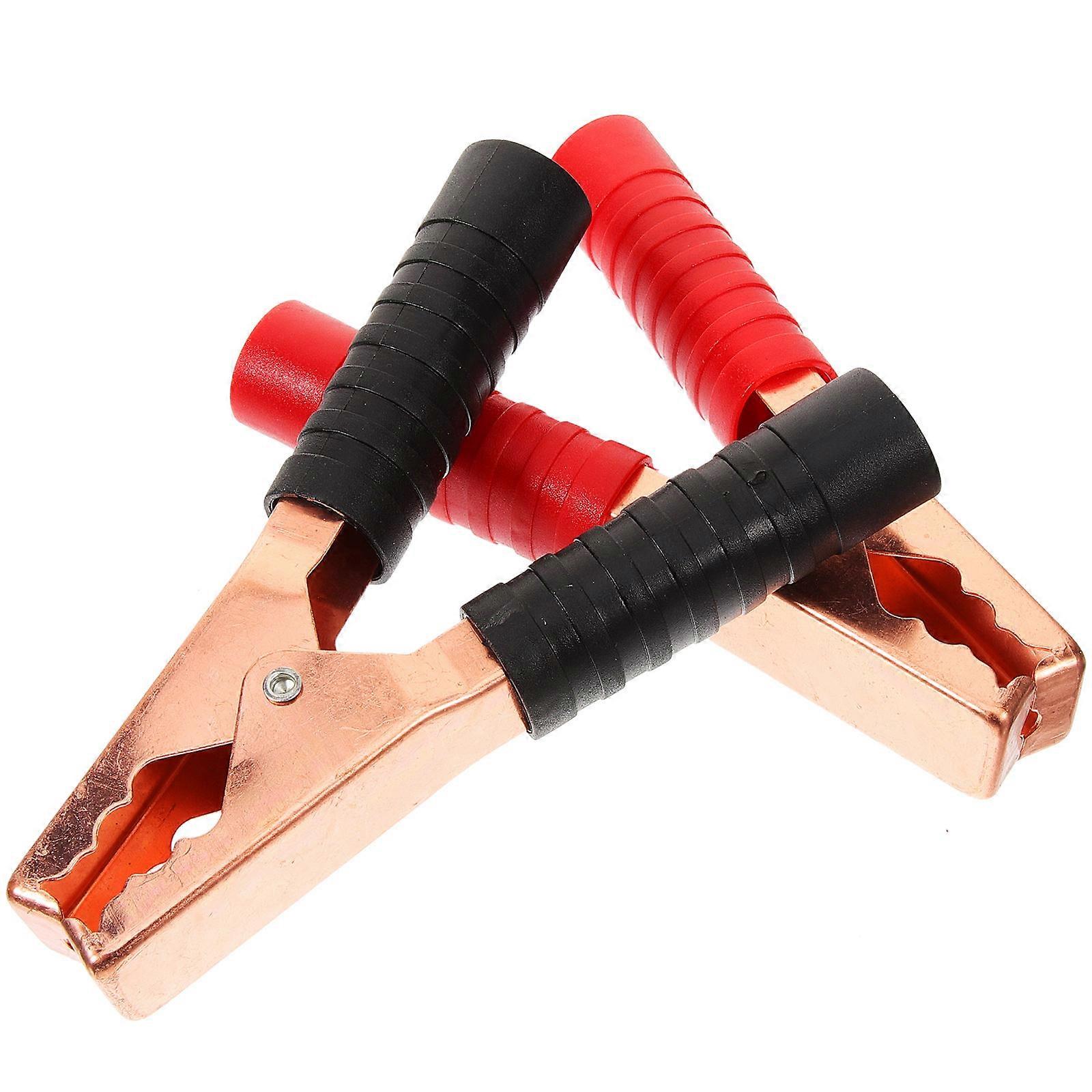 Jump Cable for Car Jumper Cable Clamp Vehicle Starter 14.00X2.00X2.00cm Drivers Automobile Owners 1 Pair