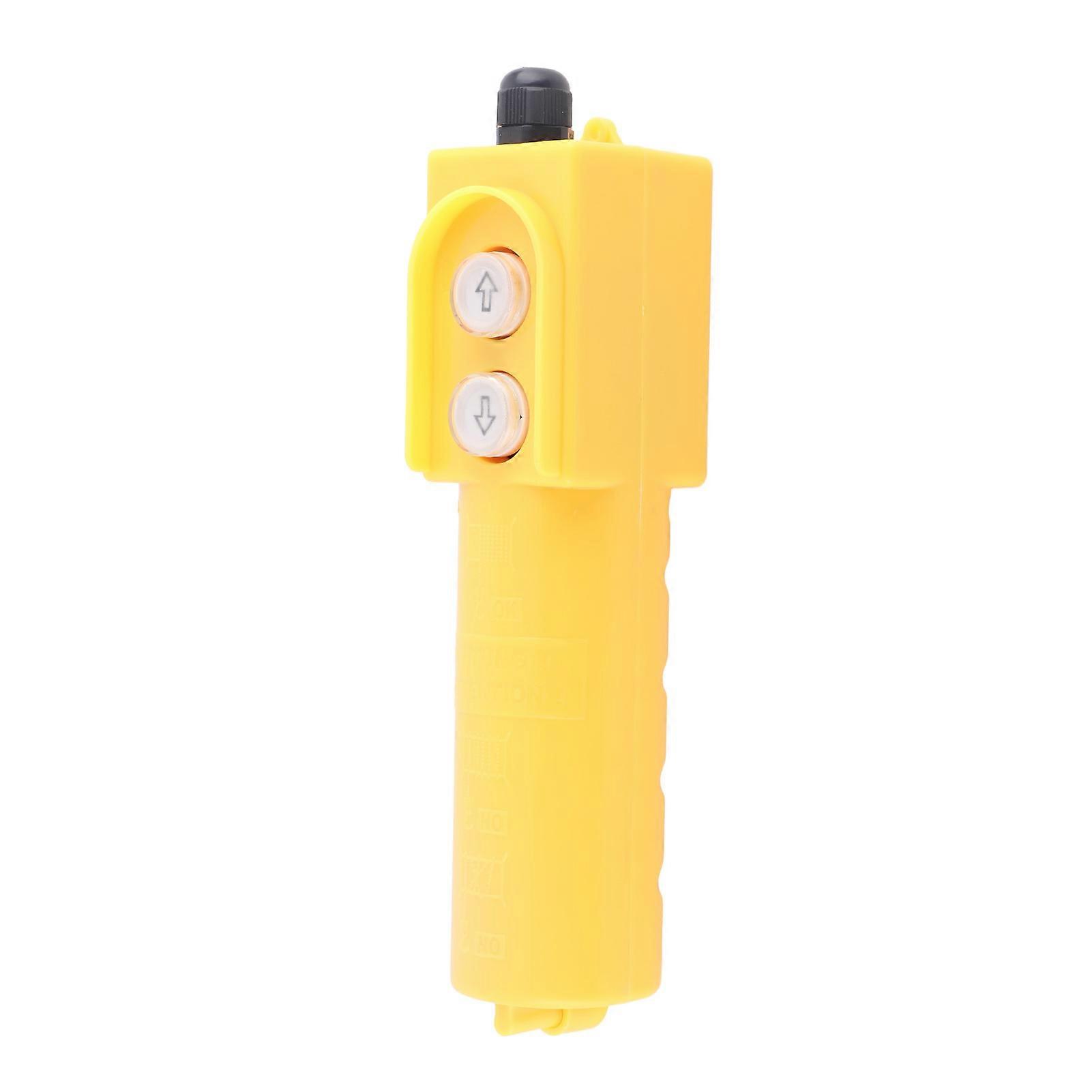 Electric Hoist Crane Pushbutton Switch High Power Waterproof Up Down Hoist Push Button Switch 220V