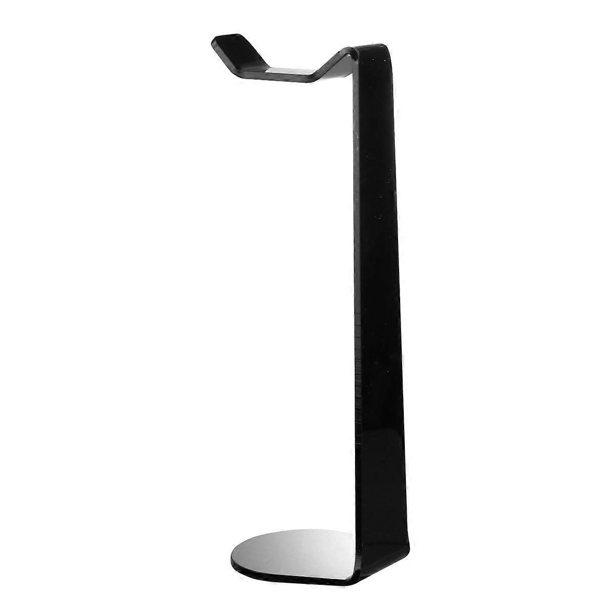 Headset Bracket Universal Headphone Hold Headphone Display Rack Acrylic Material Black 8x7x24cm Storage 1Pack
