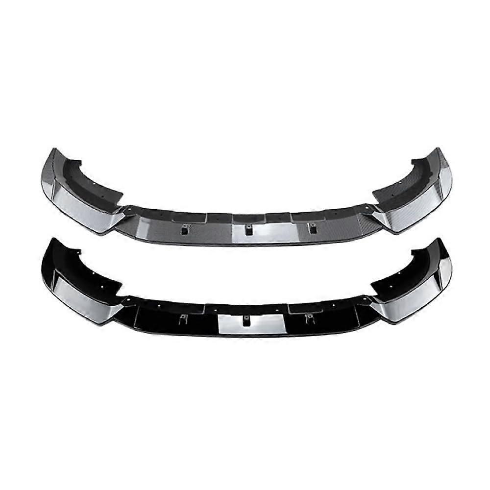 Front Lip Spoiler for BMW X3 G01 2018-2021 Luxury Version, Carbon Fiber Pattern Front Lip Spoiler, Auto Front Lip