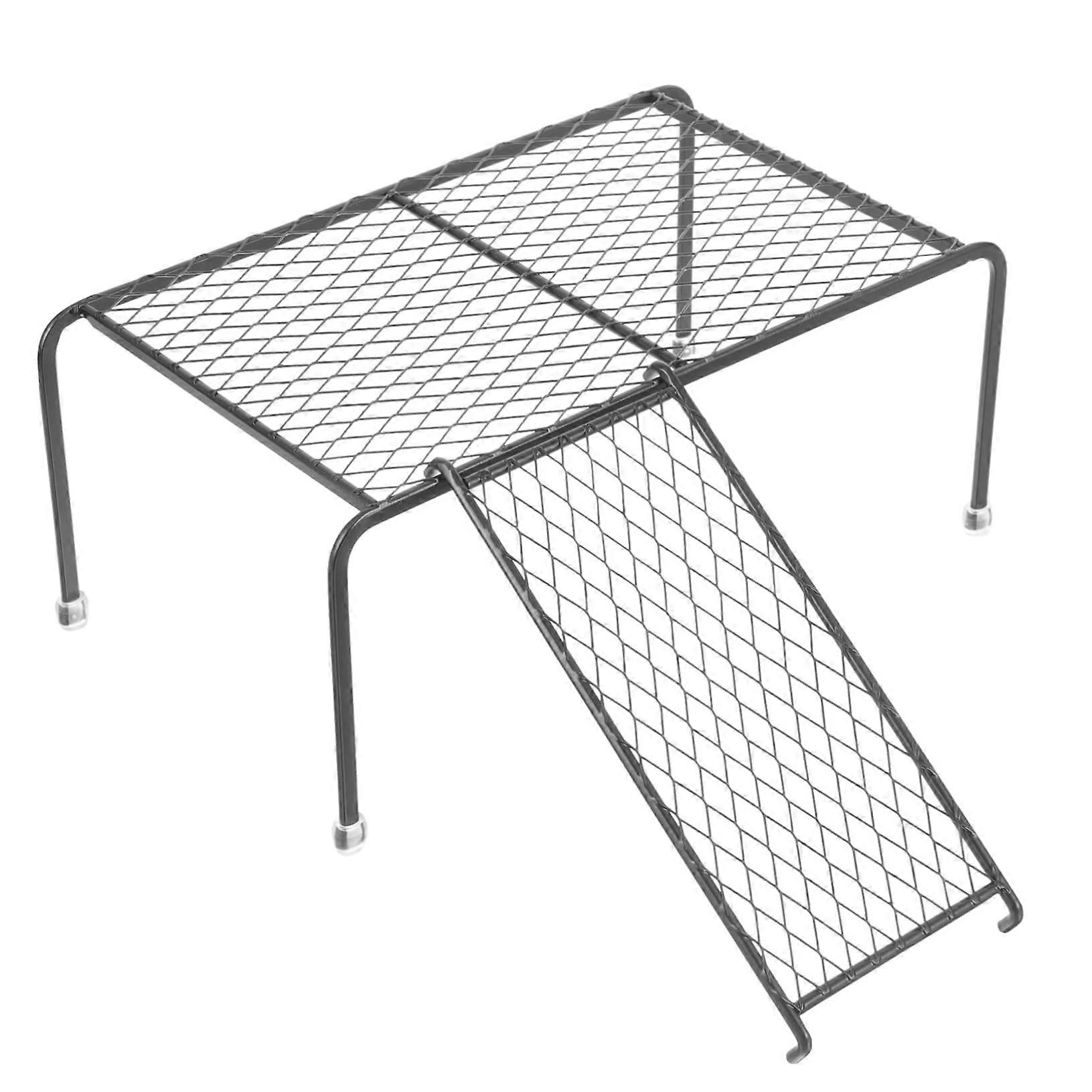 1Set Chicken Platform for Pets, Feeding Station with Climbing Ladder, Durable for Chickens and Small Birds, Promotes Exercise and Agility
