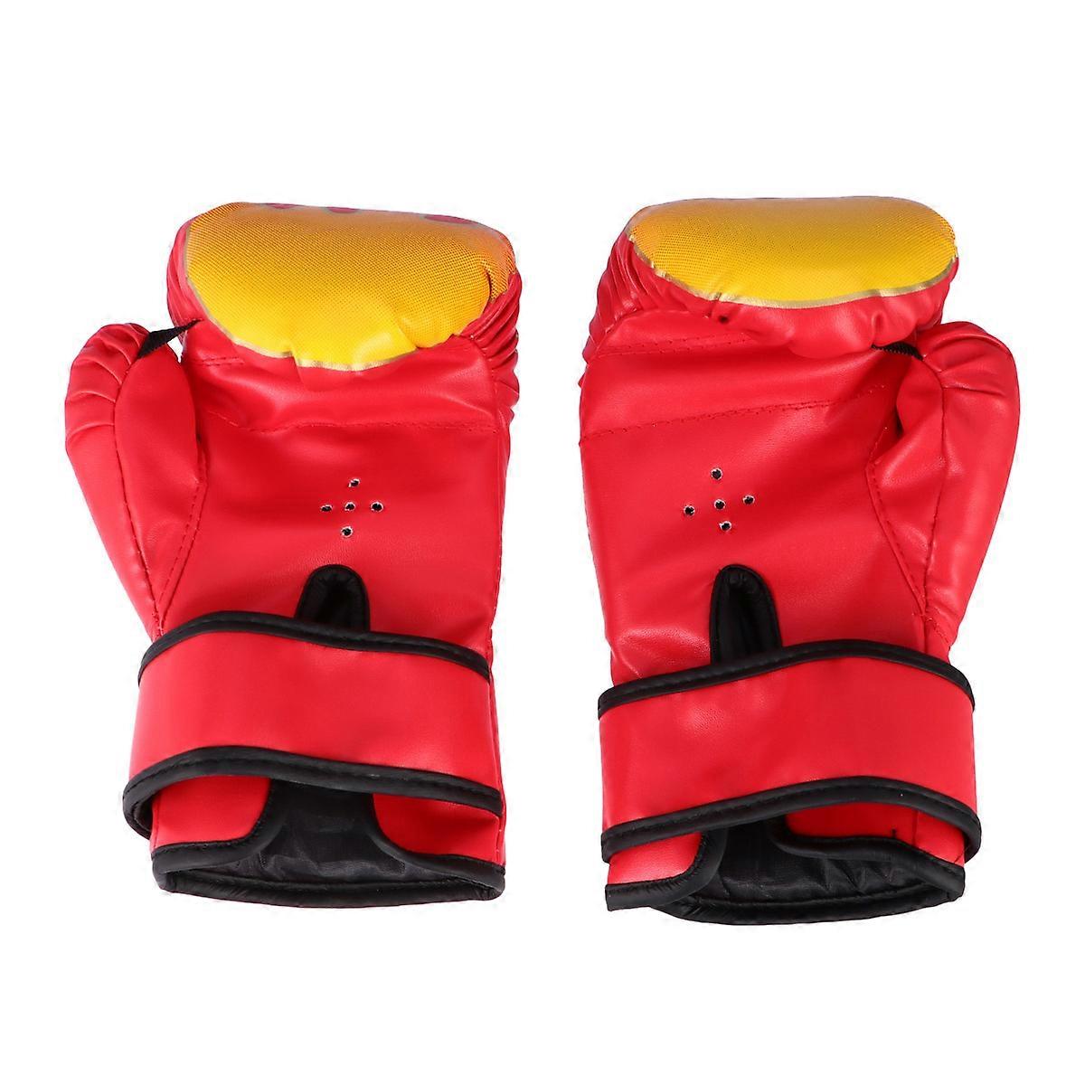 子供ボクシンググローブは練習用耐摩耗性キックボクシンググローブ1ペア