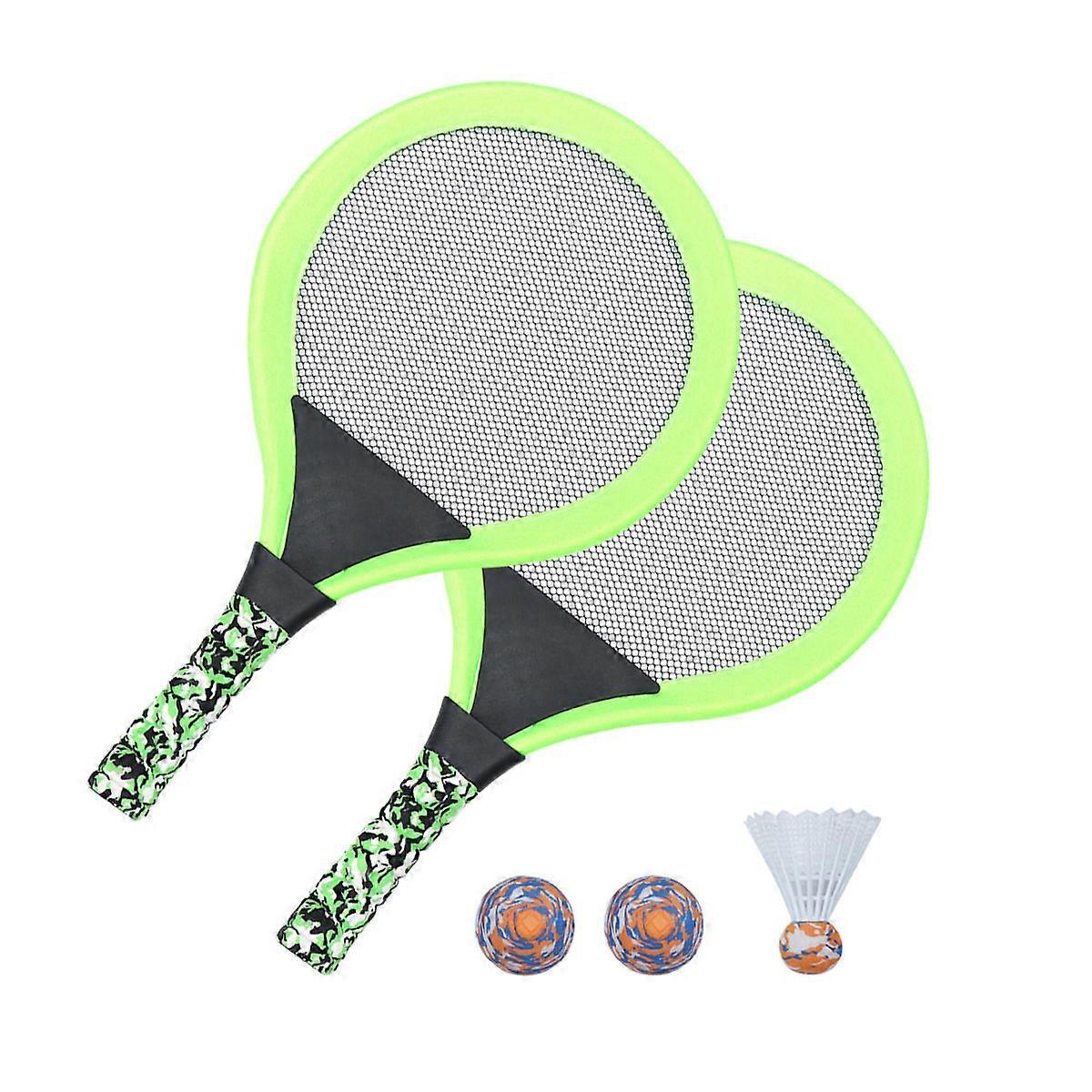 Kids Tennis Racket Set with Balls for Outdoor Sports Toys Made of Durable EVA Material Set