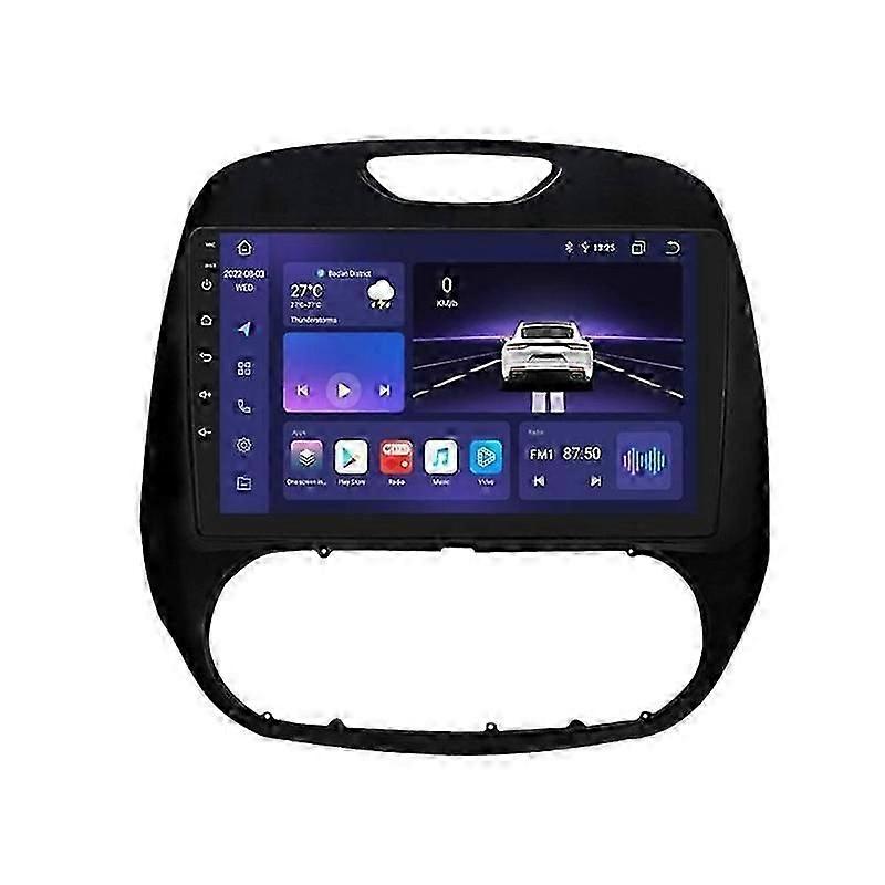 2 Din For Kaptur Captur 2016-2019 Carplay 4g Wifi Android Auto Car Radio Player Car Multimedia Video Player Gps Navigation Dsp Rds