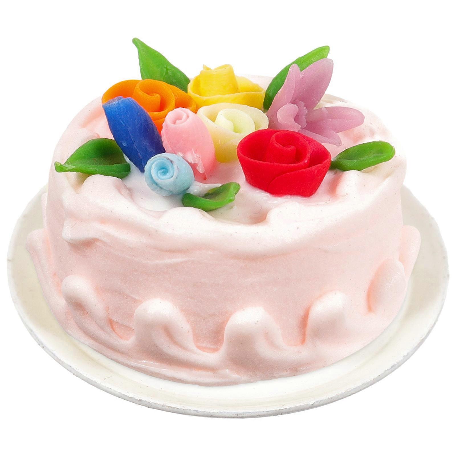 Fake Cake Mini Artificial Dessert Model Photographic Prop Wedding Table Decoration