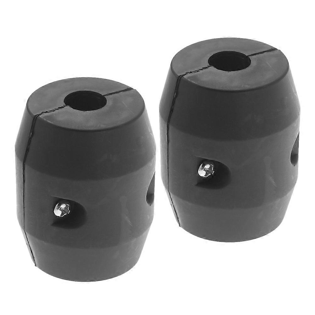 Faucet Hose Weight For Sprayer 2Pcs Heavy Duty Replacement Part For Kitchen Sink Bathroom Use Black Plastic With Extended Cleaning Range