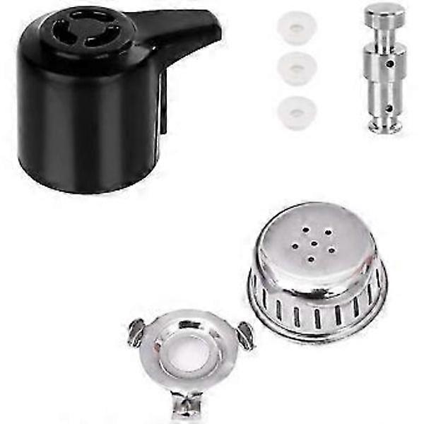 Steam Release Valve Float Valve Replacement Parts with 3 Silicone Caps for Instantpot Duo 3, 5, 6 QT, Duo Plus 3, 6 QT