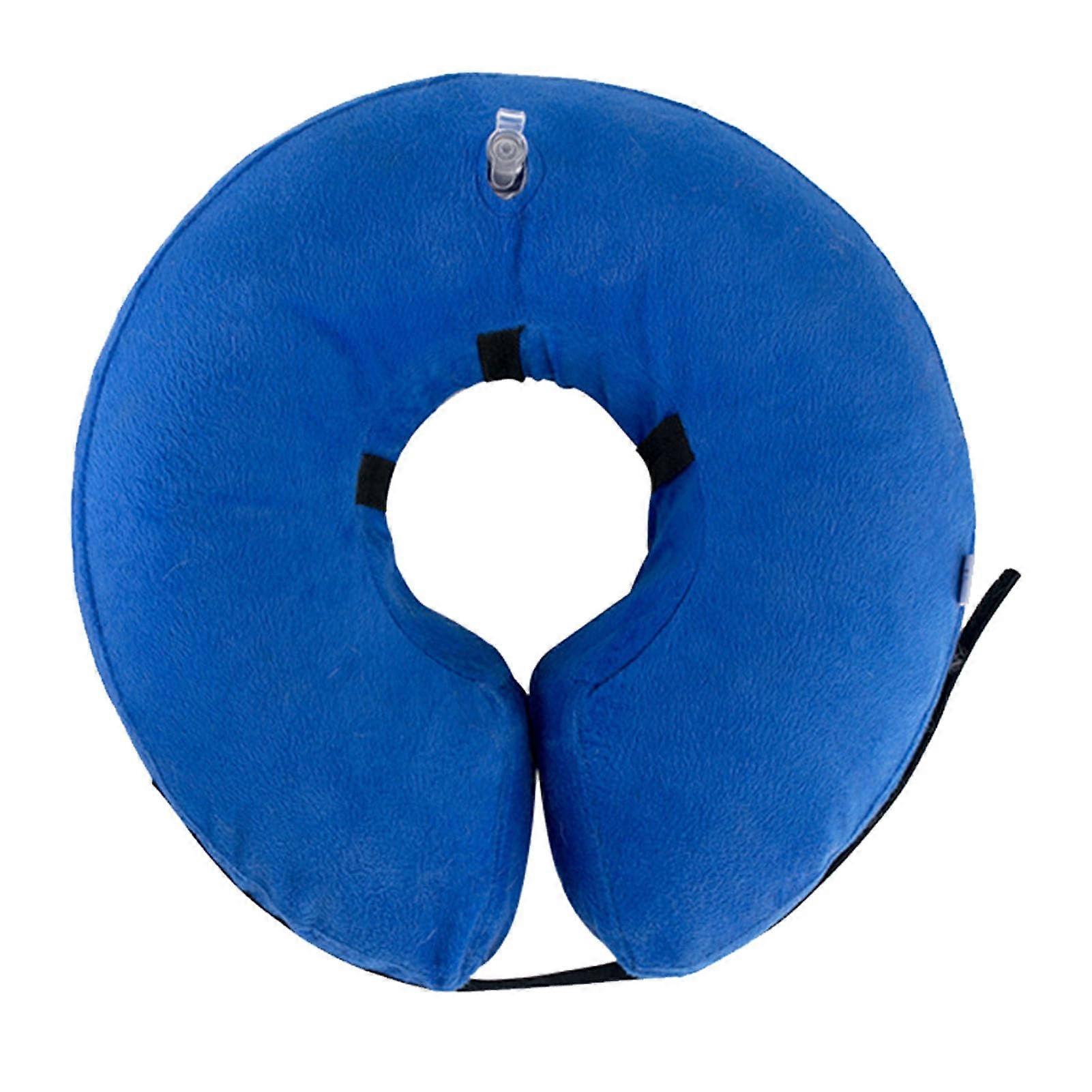 Inflatable Dog Collar, PVC Recovery Cone for Outdoor Use Post-Surgery, Adjustable Size, Dog Cone Alternative