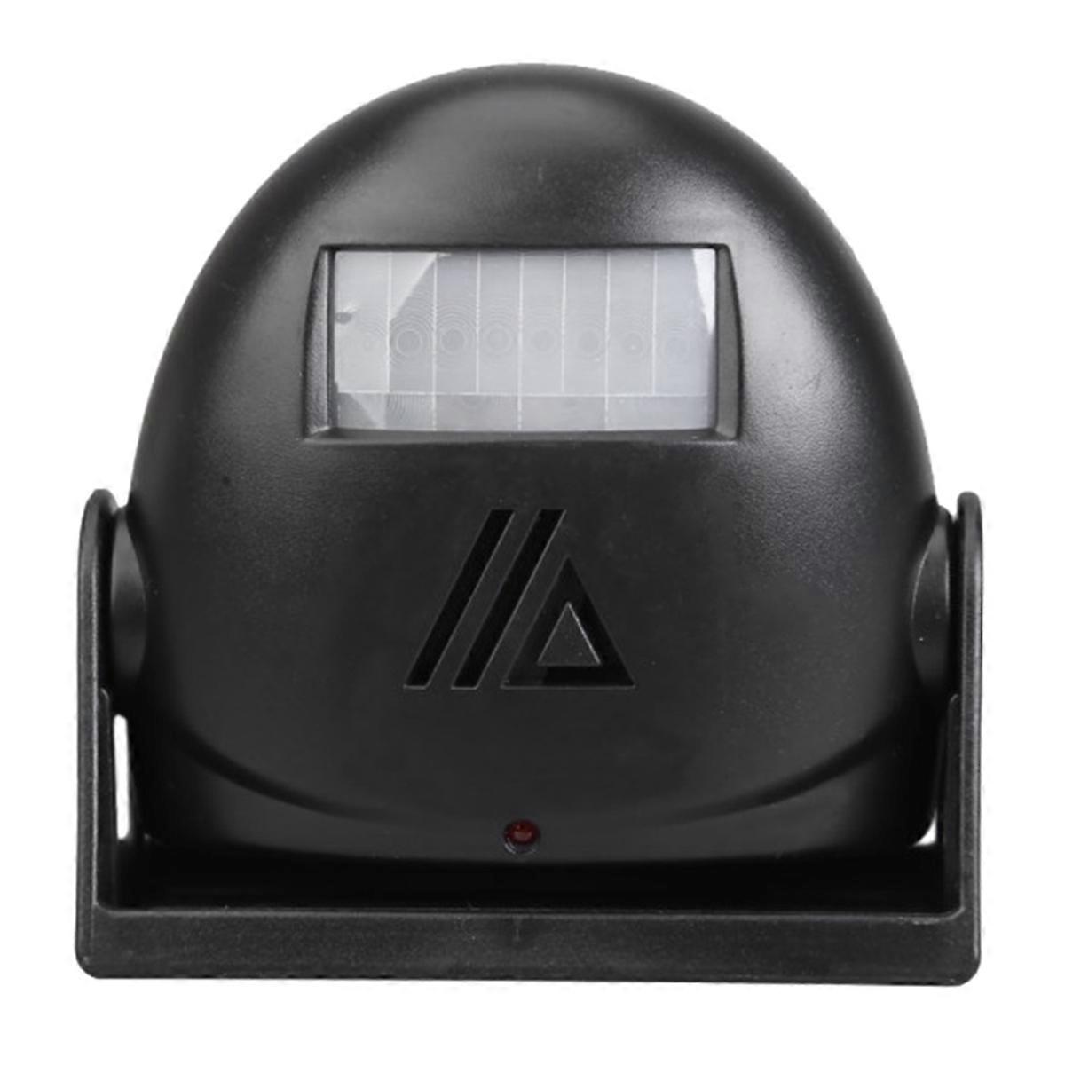 Wireless Alarm Guest Chime Door PIR Motion Sensor Alarm Black