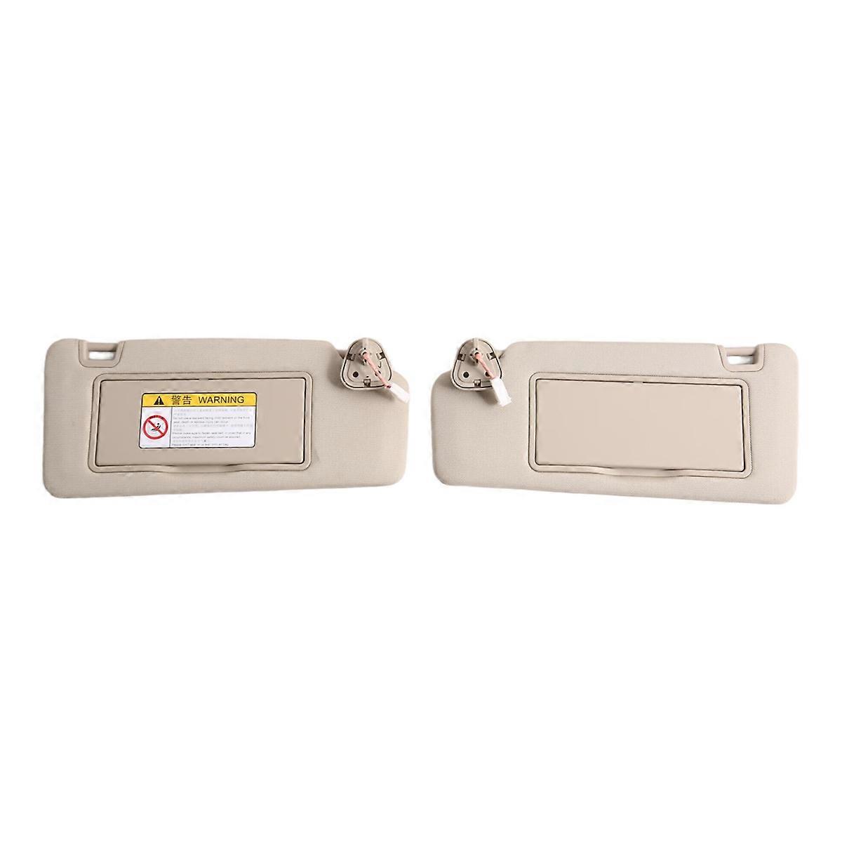 Car Left Right Sun Visor with Make-Up Mirror for T700 T800