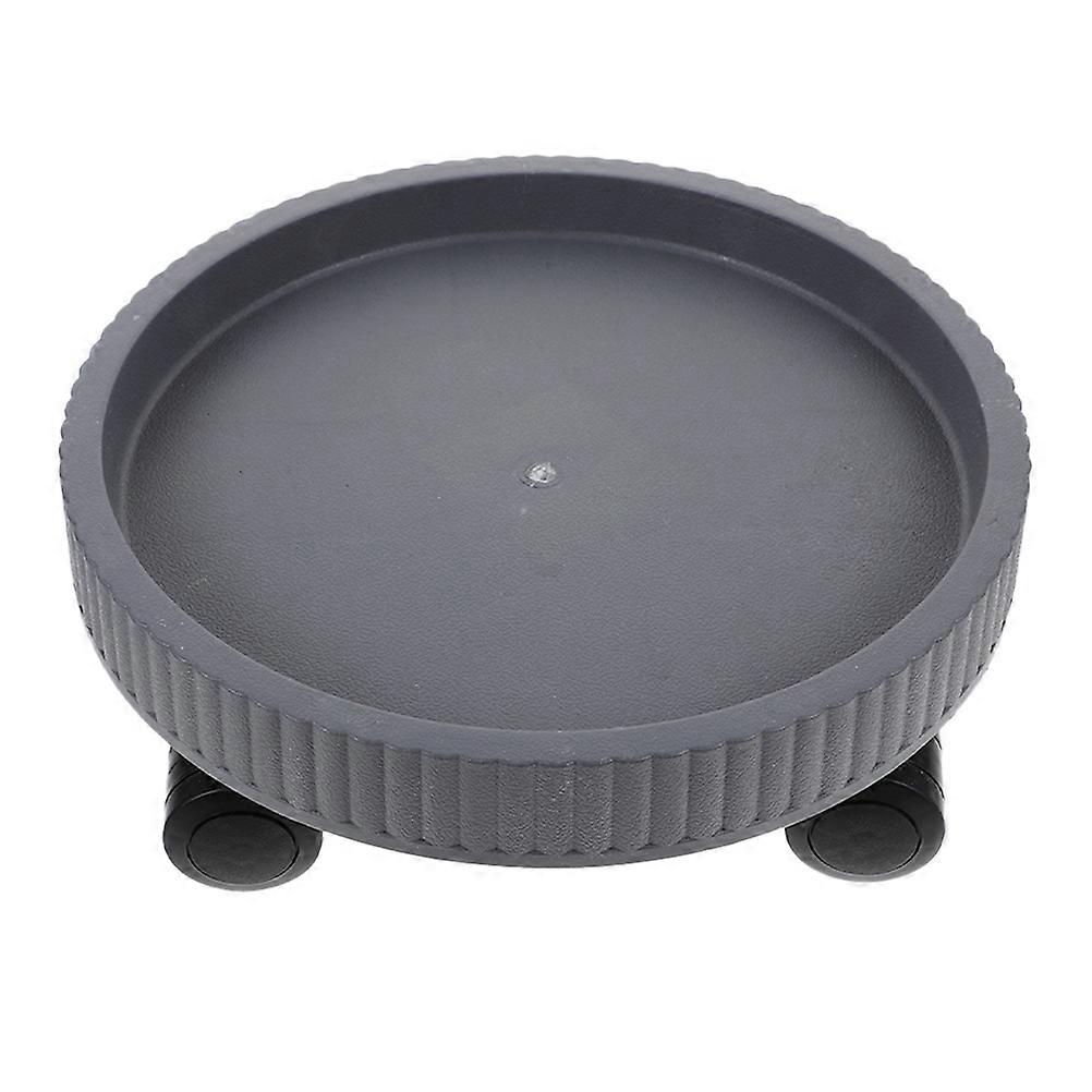 Movable Tray For Plants Crafted From PP For Support of Flower Pots Indoor Plant Arrangement 10.8×10.8×3.4in 1Pcs
