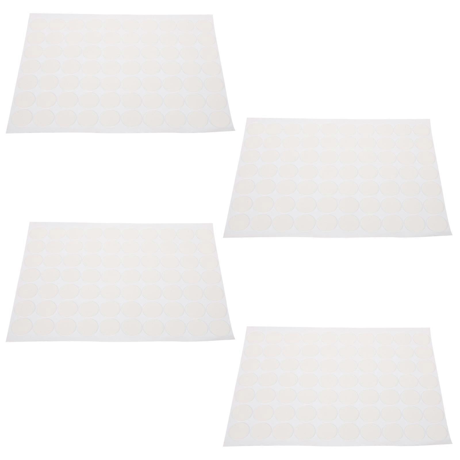 280pcs Double Sided Adhesive Pads Transparent Removable for Wall Stickers Photos Crafts Festive Decor