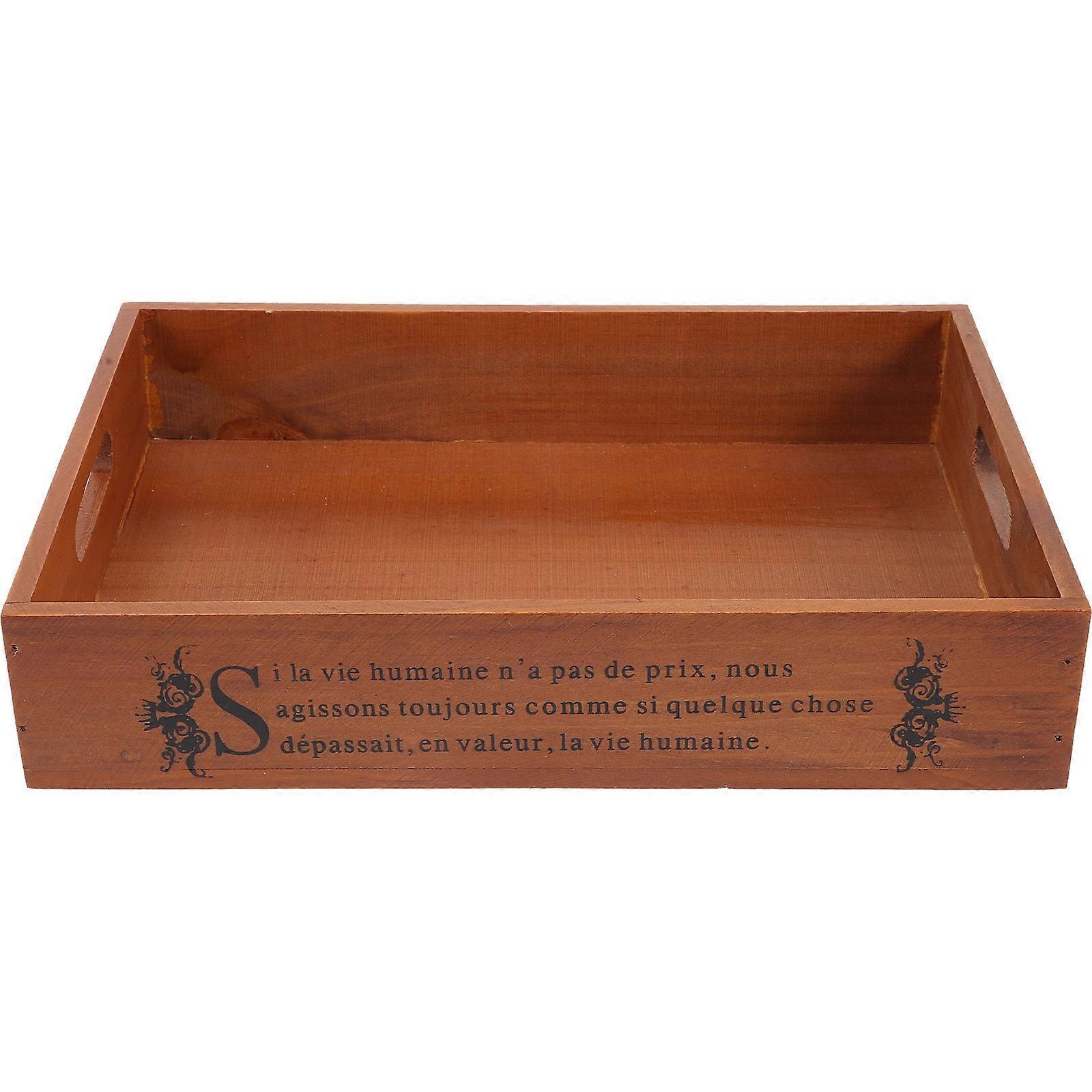 Light Brown Wood Plant Stand for Home Use with Smooth Edges and Strong Carrying Capacity 7 Inch