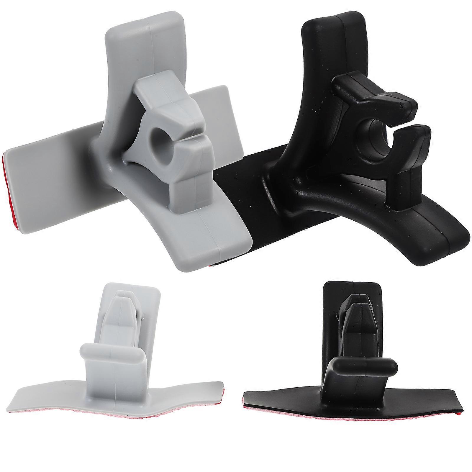 4Pcs Wire Winder Kitchen Adhesive Cable Organizers for Households Assorted Color Easy Installation with Winding Function