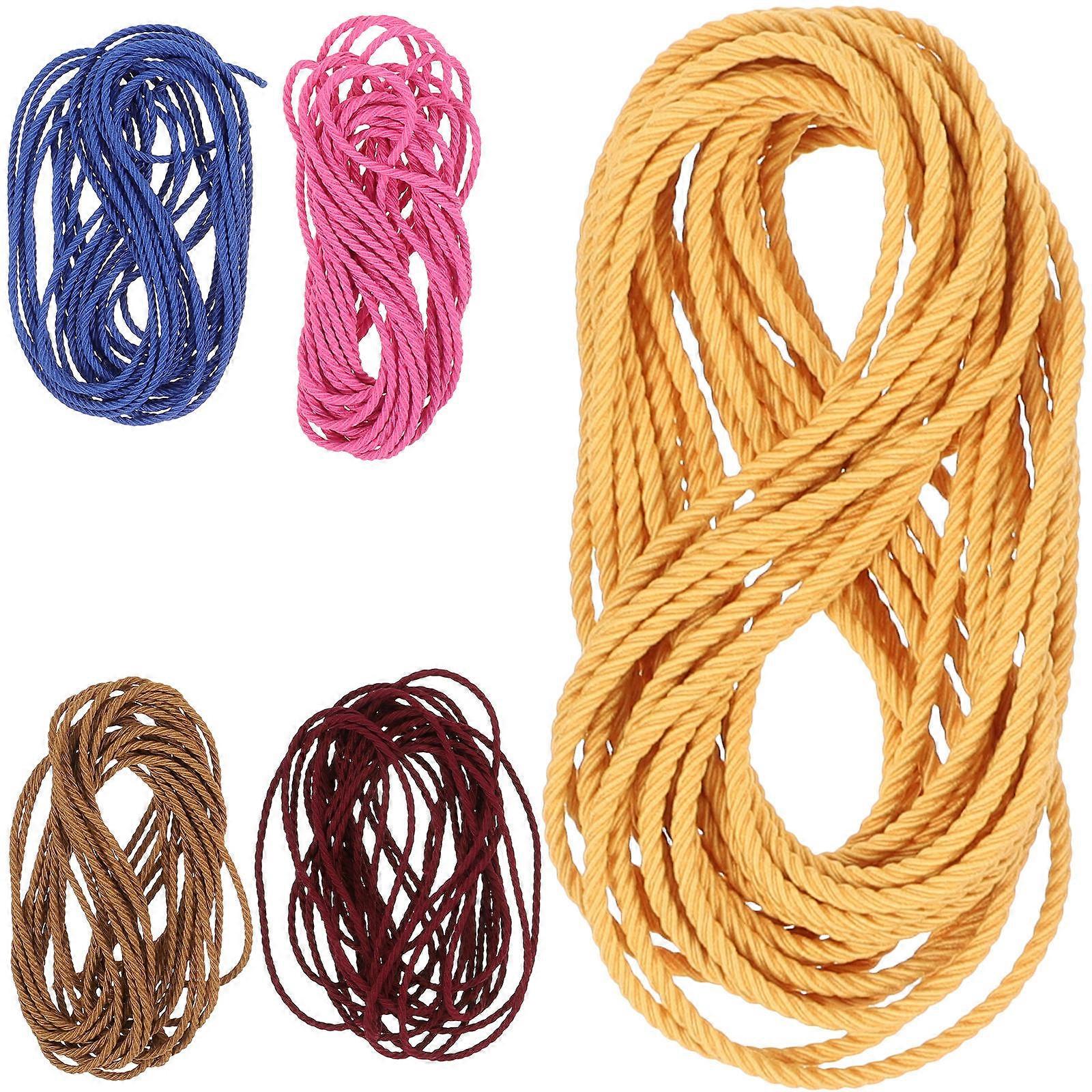Elastic Cord for Bracelets DIY Jewelry Making Rubber Band String Assorted Color 5M