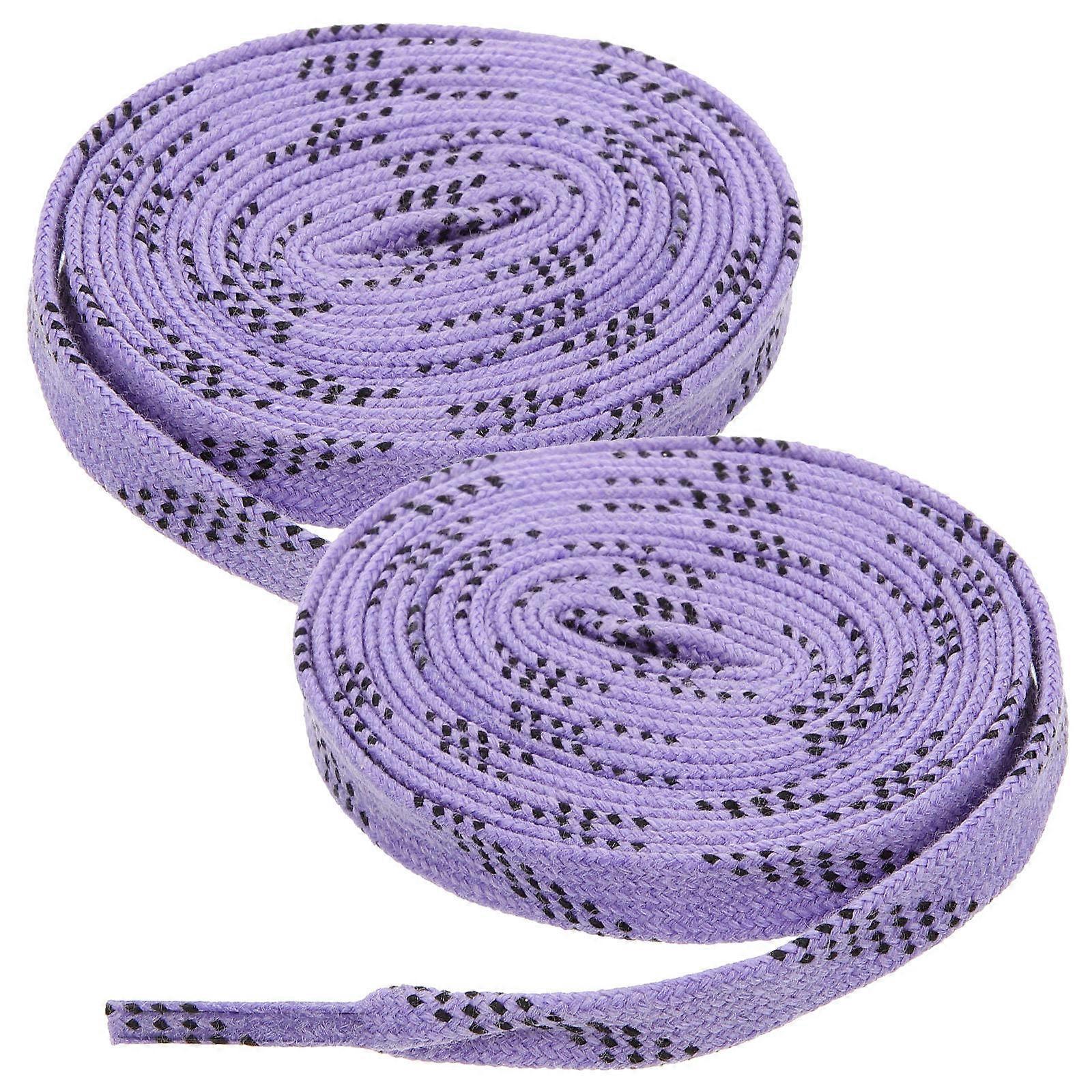 Waxed Flat Skate Laces for Ice Hockey, Skating & Sports Shoes Durable, Stay Tied Waxed Shoelaces for Hockey, Skiing & Performance Use