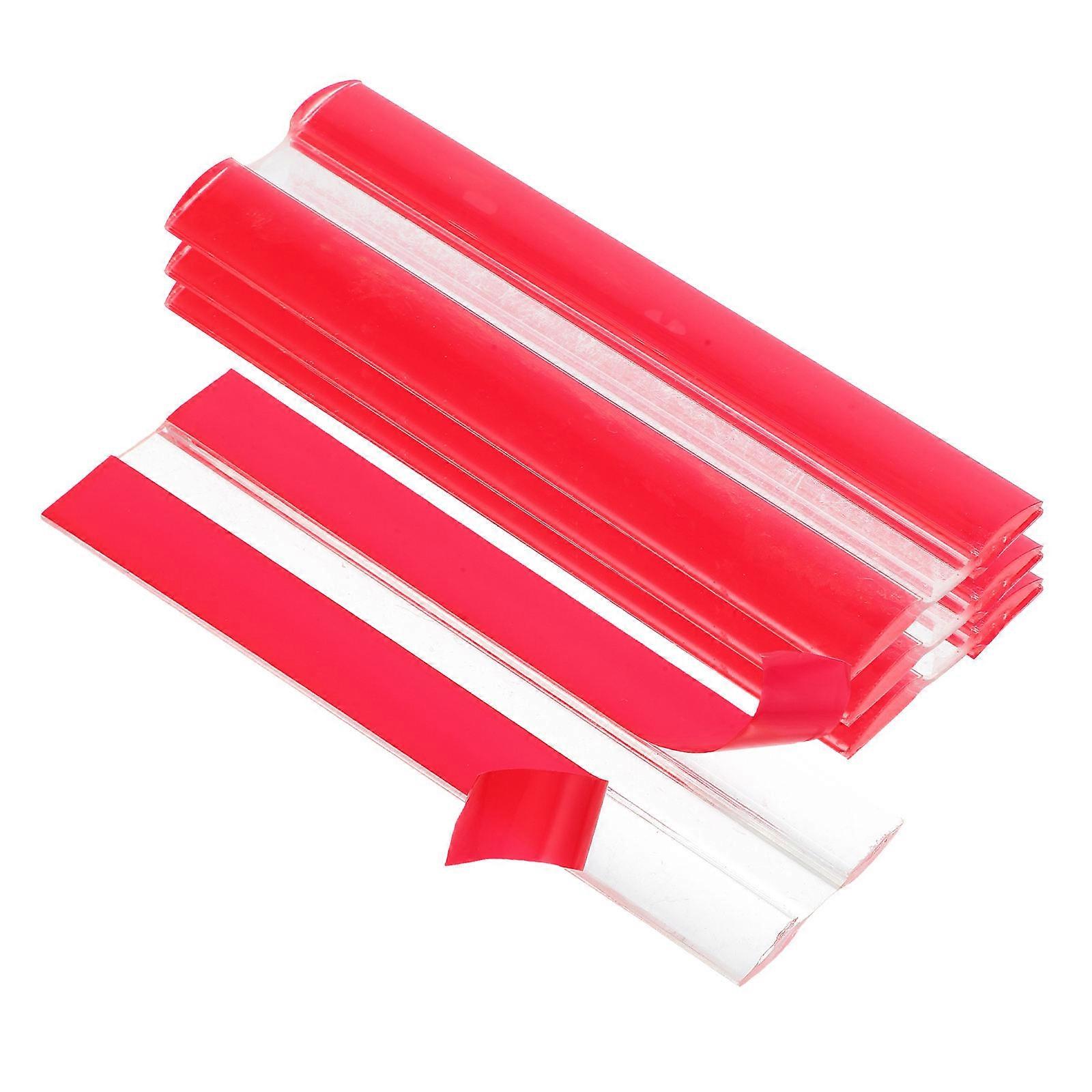 Transparent Acrylic Shaft Hinges for Adjustable Angle 4Pcs Self-Adhesive Clear Hinges