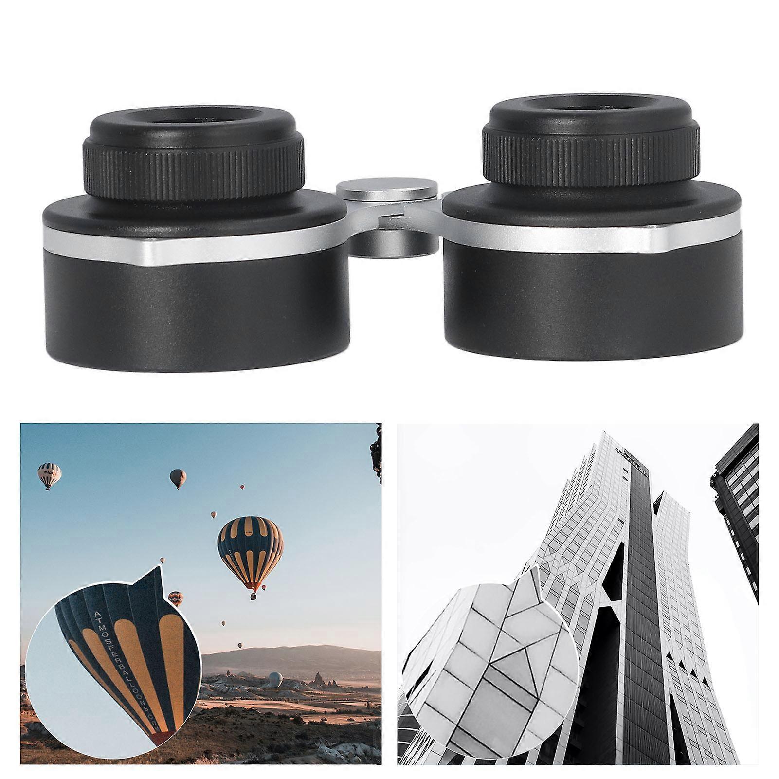 2x40 Binoculars Compact Portable 2x Magnification HD Full Optical Lens Binoculars with Lanyard 