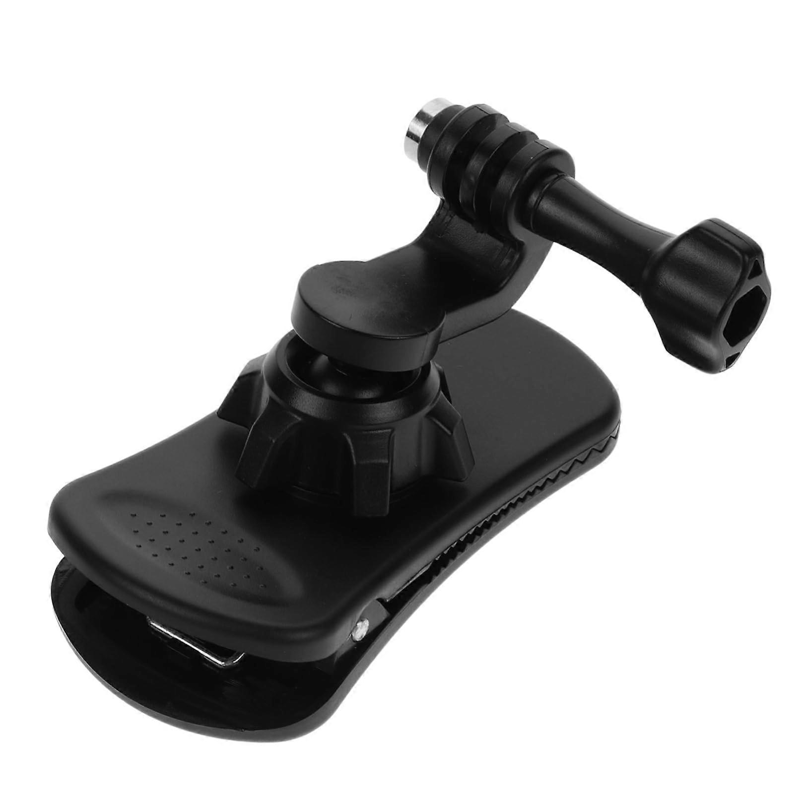 Backpack Shoulder Strap Mount for Action Camera with Stable Clip Quick Installation Compatible with Various Backpack Models