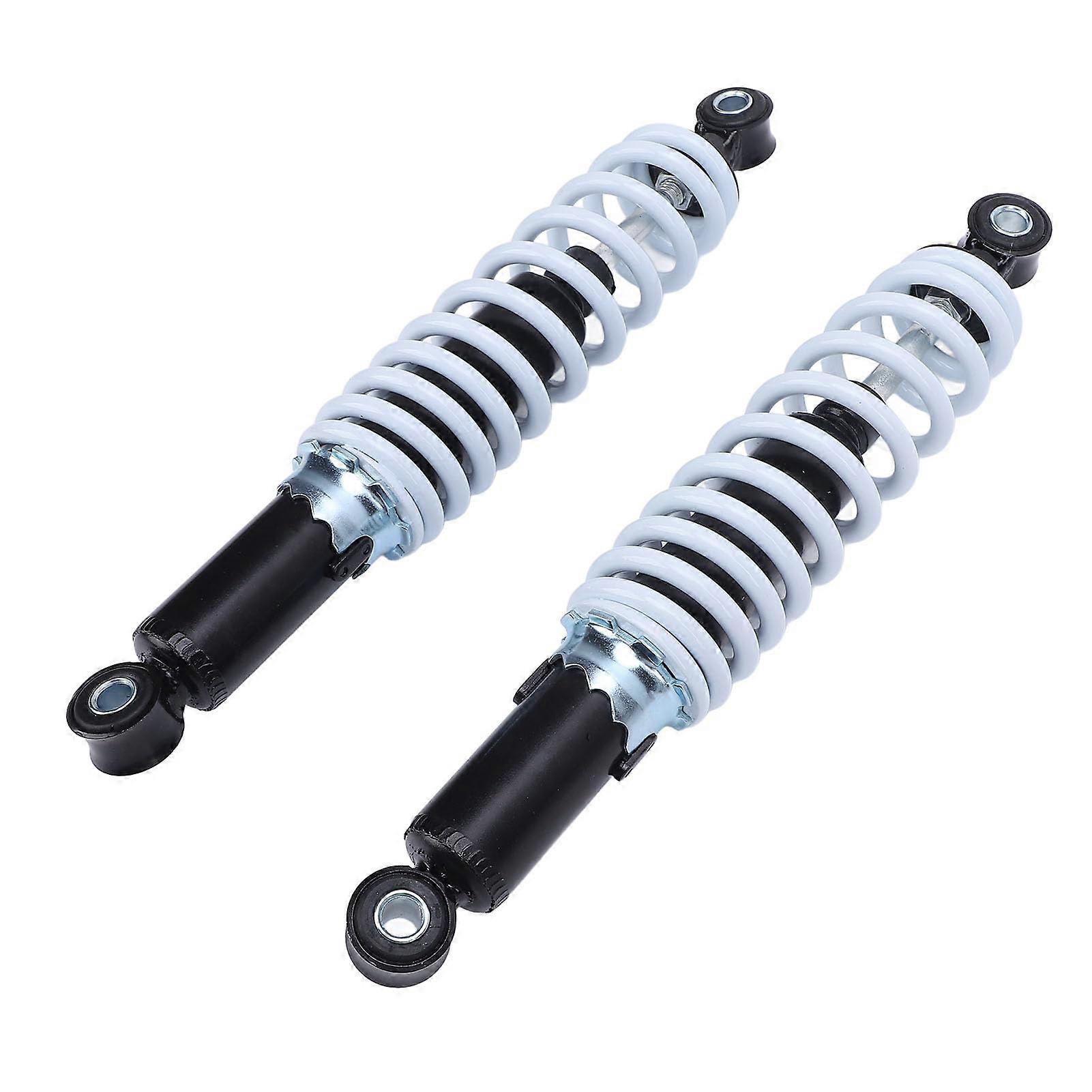 Adjustable 300mm Shock Absorber, Rust-Free, Soft Ride, Compatible with Mini Dirt Bikes and Scooters, Steel Alloy Spring, 220 lbs Capacity