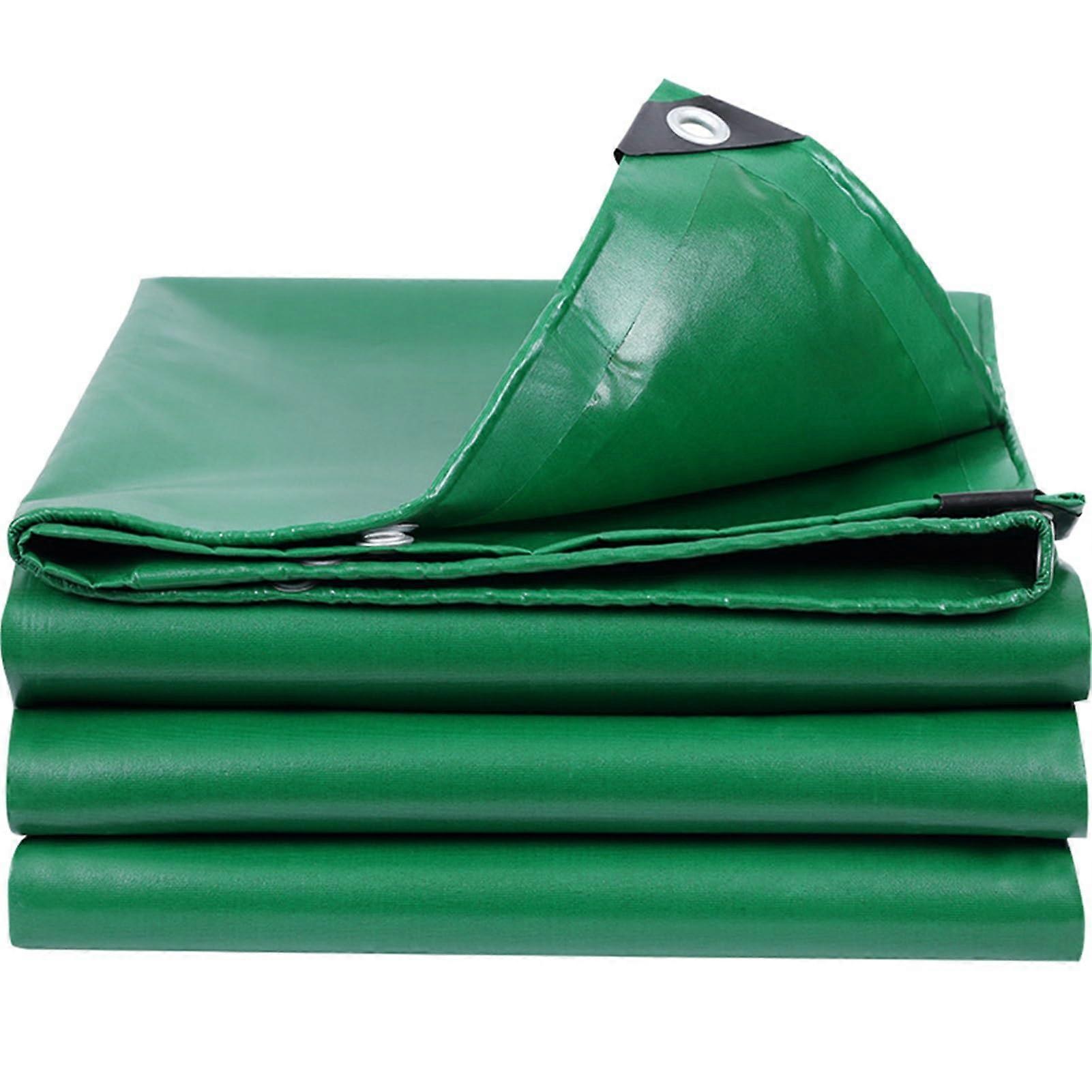 Green Tarpaulin 1.2m x 1.8m 1.5m x 2m 2m x 4m Durable Waterproof Cover
