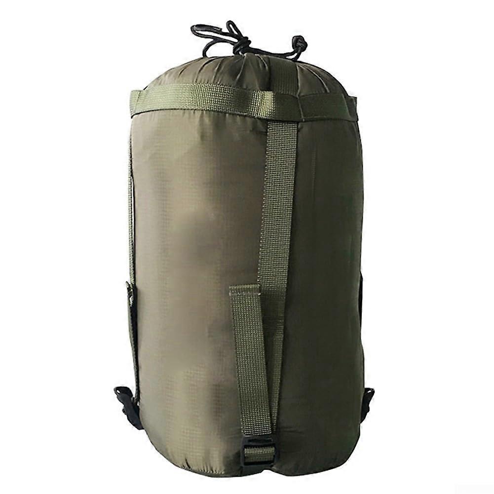 Reliable Drawstring Bag for Sleeping Bags - Green Outdoor Gear for Camping and Adventures, Durable and Lightweight