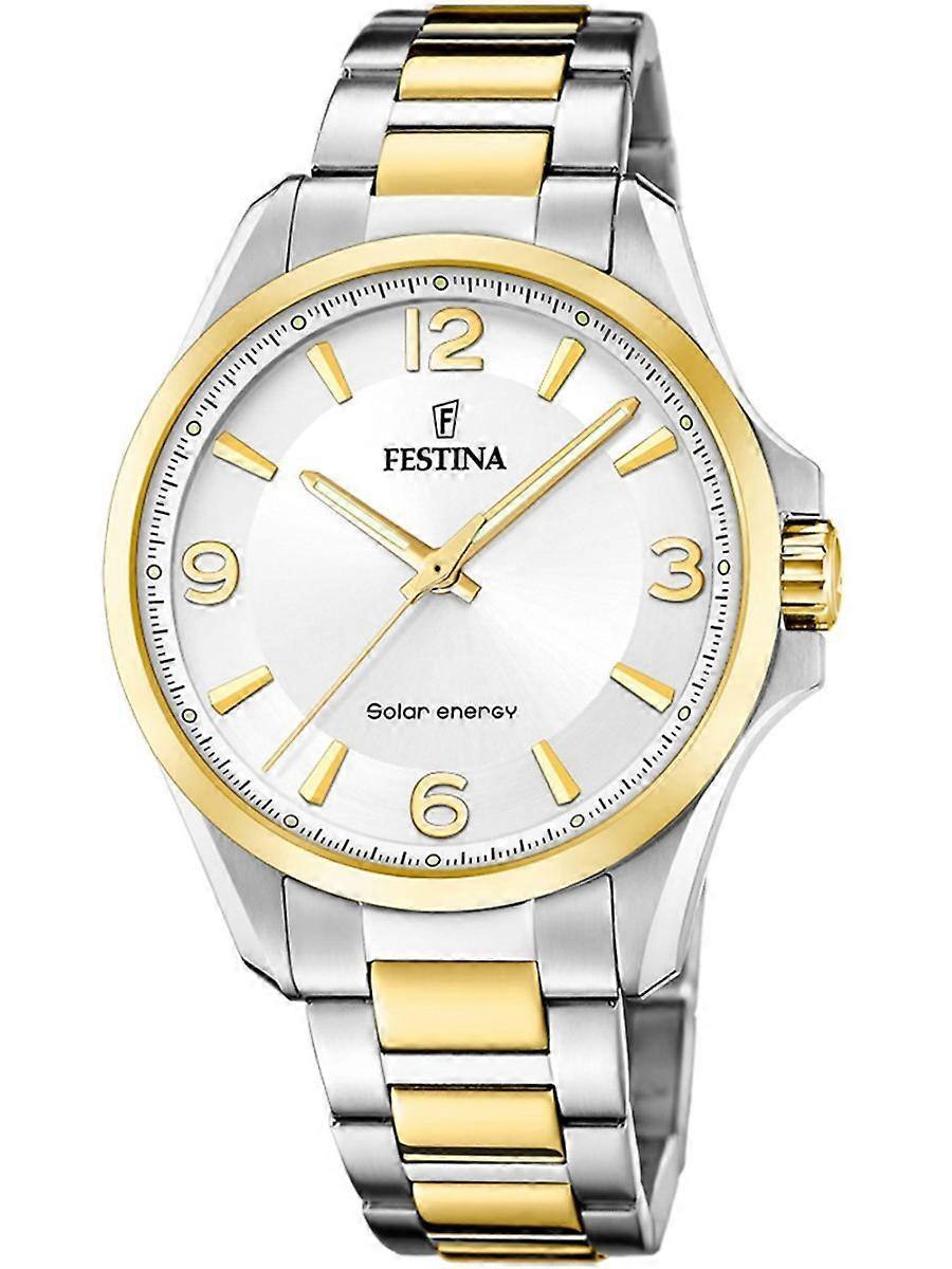 Montre Festina Or Acier Inoxydable F20657/1 Montre Homme 42 mm