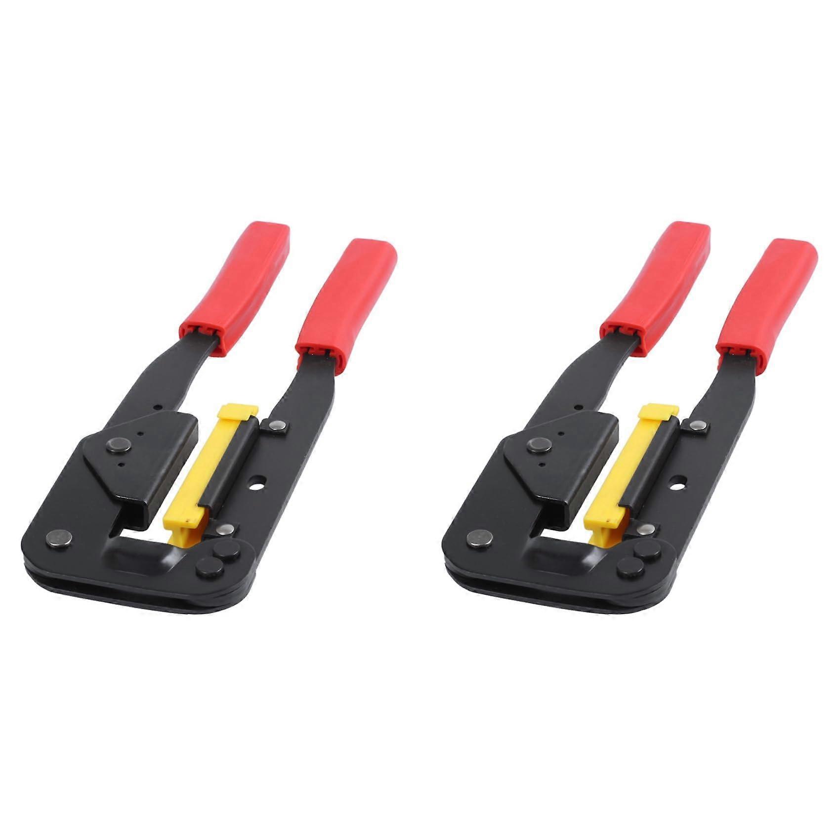2X G-214 Cable Crimp Tool 240mm For Flat Ribbon Cables And Connectors, Durable Crimping Tool For Computer Cables