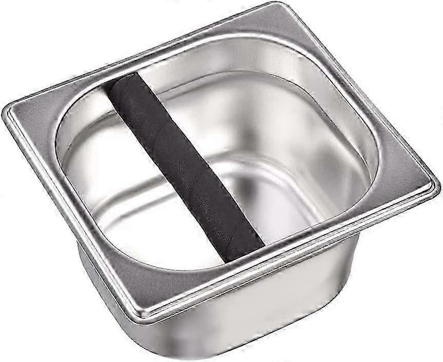 Stainless Steel Espresso Knock Box with Handle