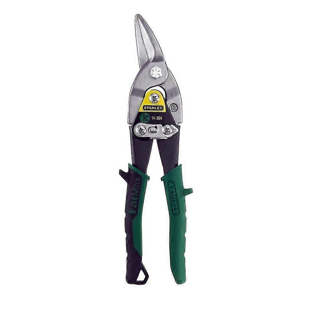 Aviation Snips Straight Cut Fine Head Forged Chrome Steel Double Pivot Action For More Power Ergonomic Handles Robust And Ergonomic Range 2-14-564