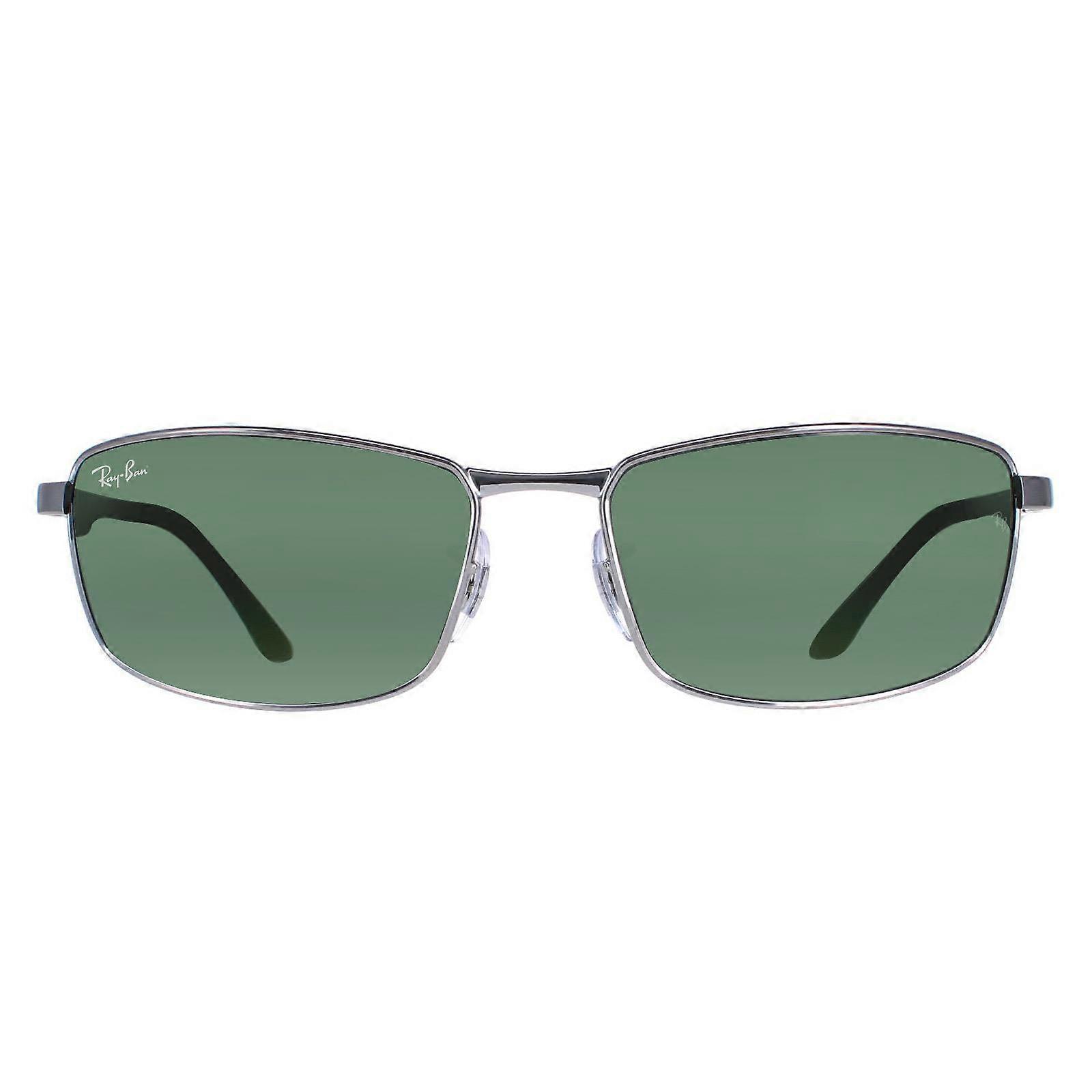 RayBan Sunglasses 3498 004/71 Gunmetal Green 61mm
