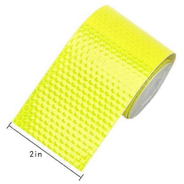 Self-adhesive reflective tape, 2 rolls, hexagonal pattern eye-catching at night