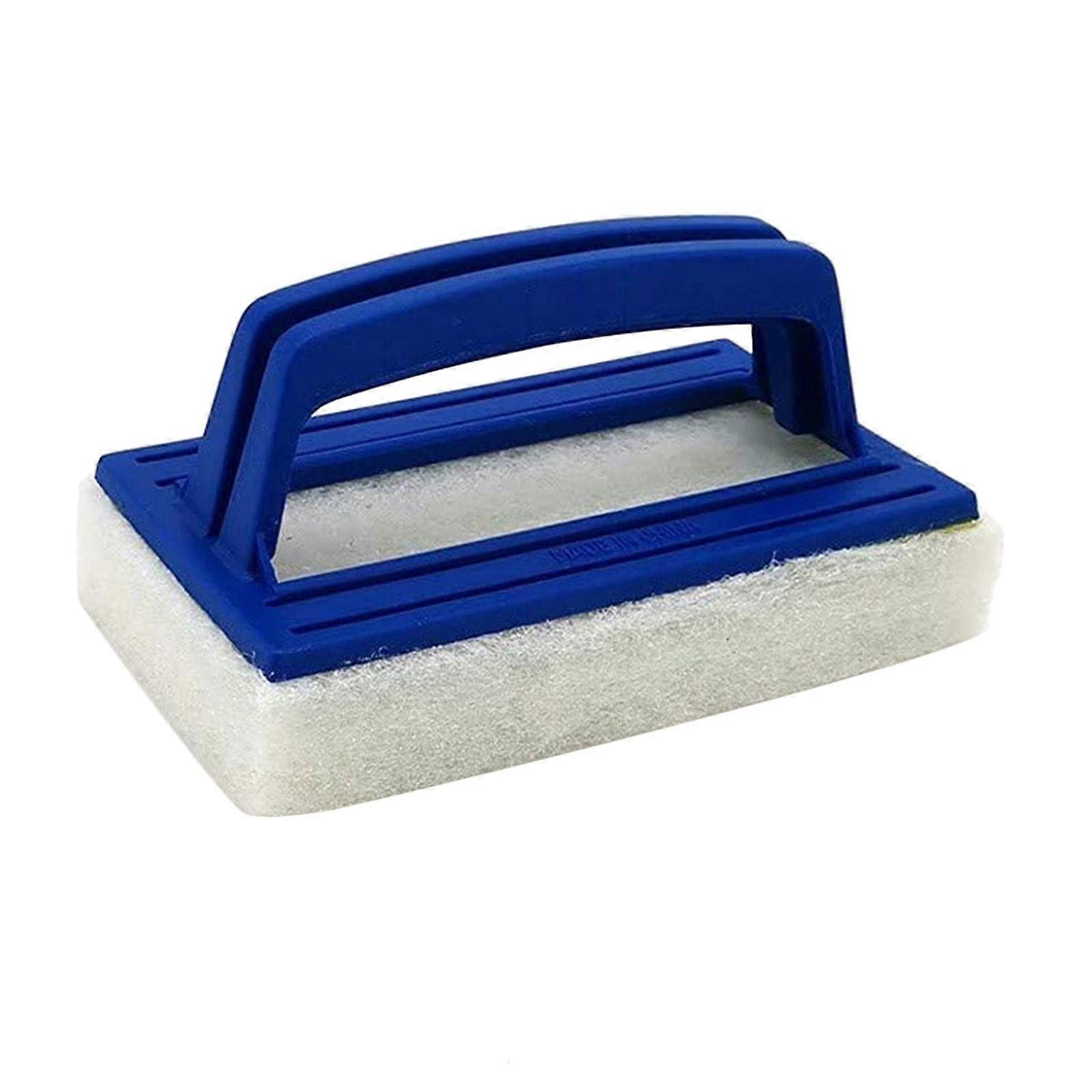 Heavy Duty & Soft Cleaning Brush For Swimming Pool Spa Tub Scrubbing Soft Bristle Pool Cleaning Tool