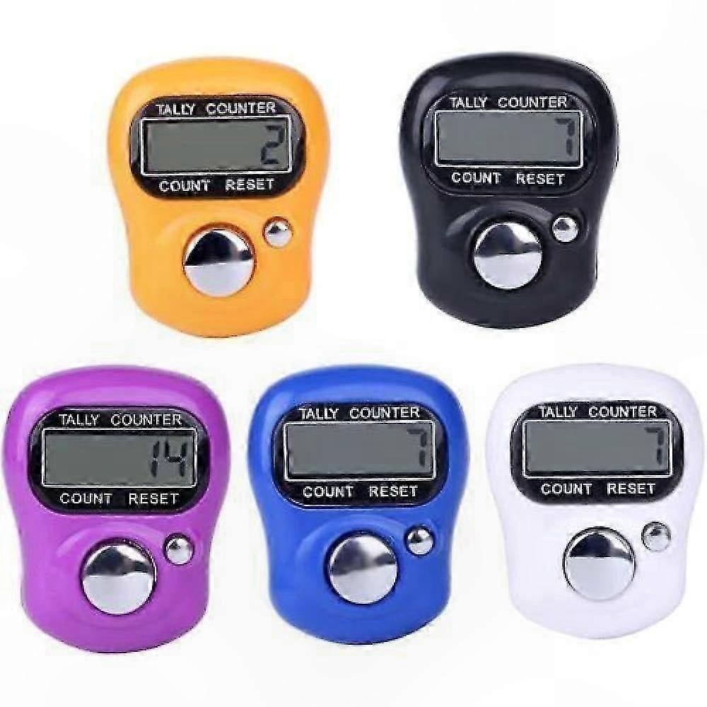 Digital Tally Counter for Religious Practices and Crafting Tasks Row Counter Timer Tool