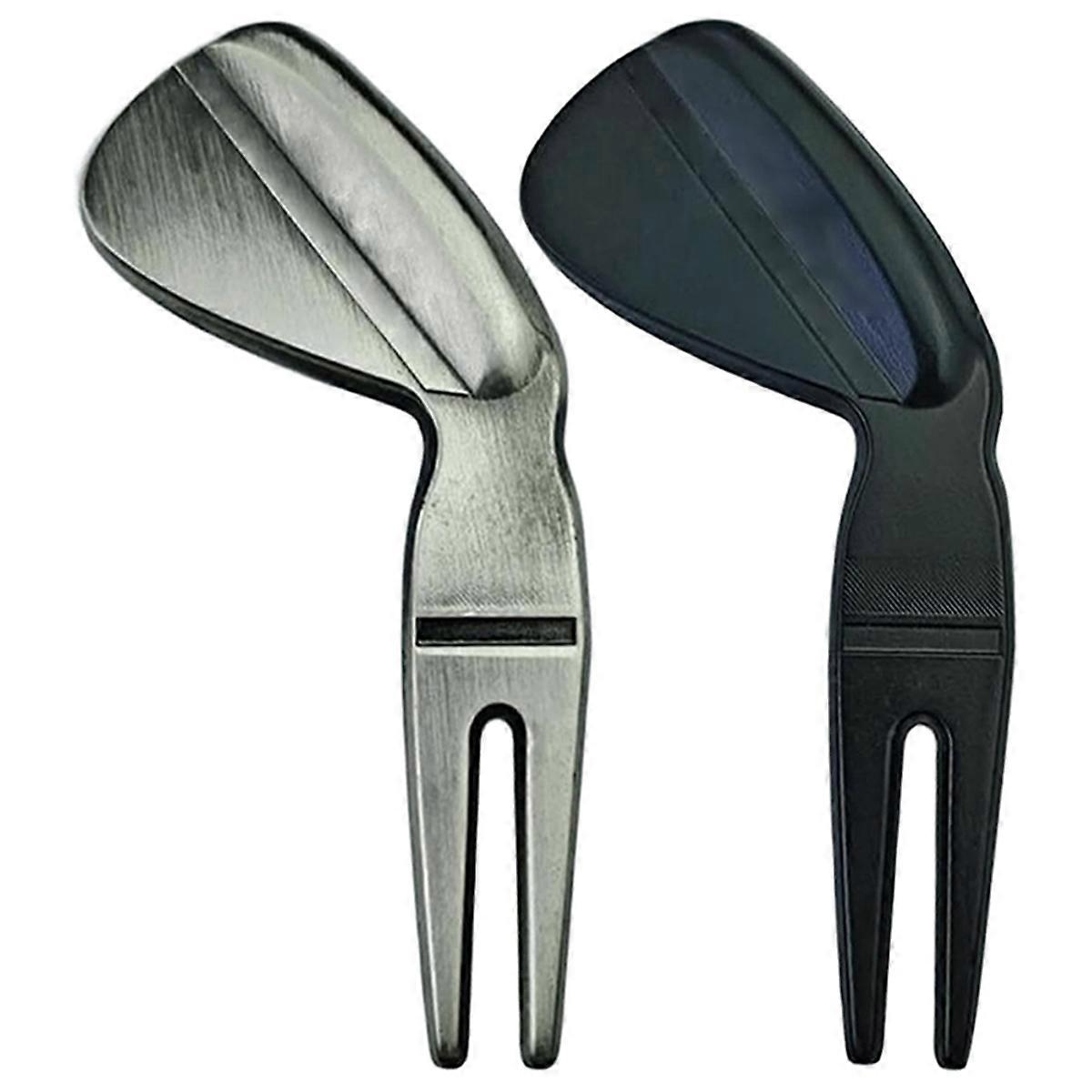 2pcs Golf Pitch Mark Tool, Golf Divot Repair Tool