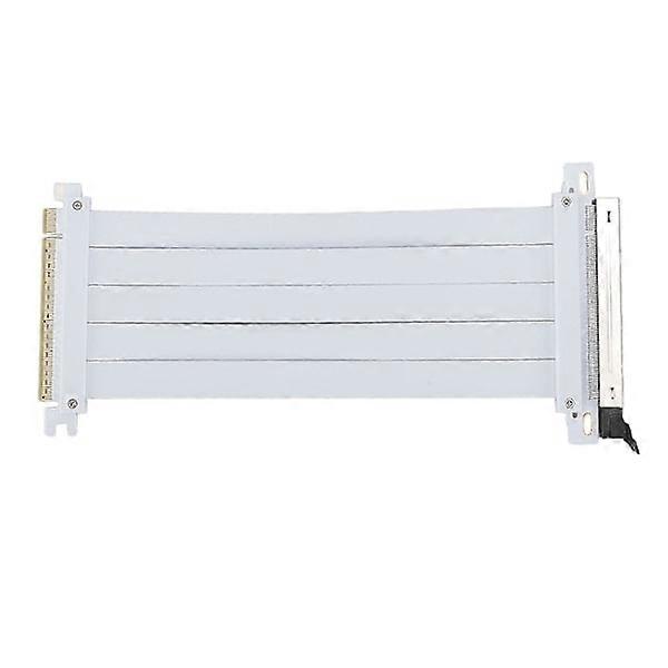 PCIE 5.0 X16 Riser Cable PCB 128Gbps High Speed Flexible GPU Extension Riser Cable Adapter 30cm/11.81in