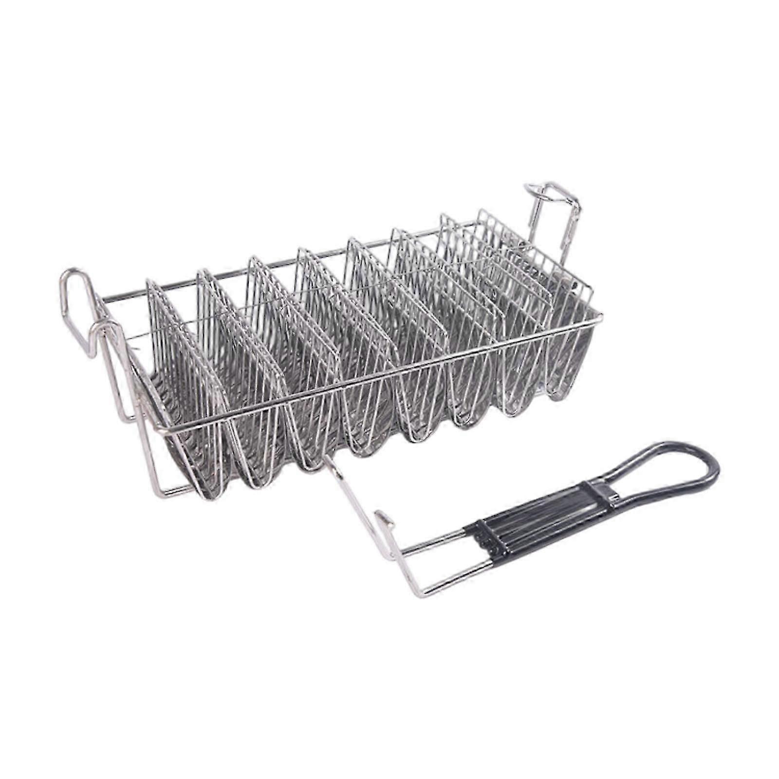 Commercial taco fryer basket - professional kitchen accessory for crispy shells