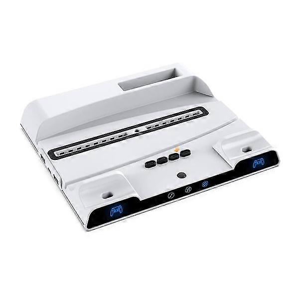 Cooling Fan Dual Charging Dock Cooler Charger Base Vertical Stand For Game