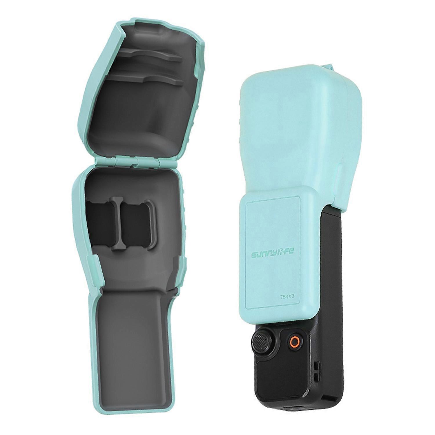 SUNNYLIFE For DJI Osmo Pocket 3 Camera Lens Screen Protective Case with Magnetic Storage Slot for Le