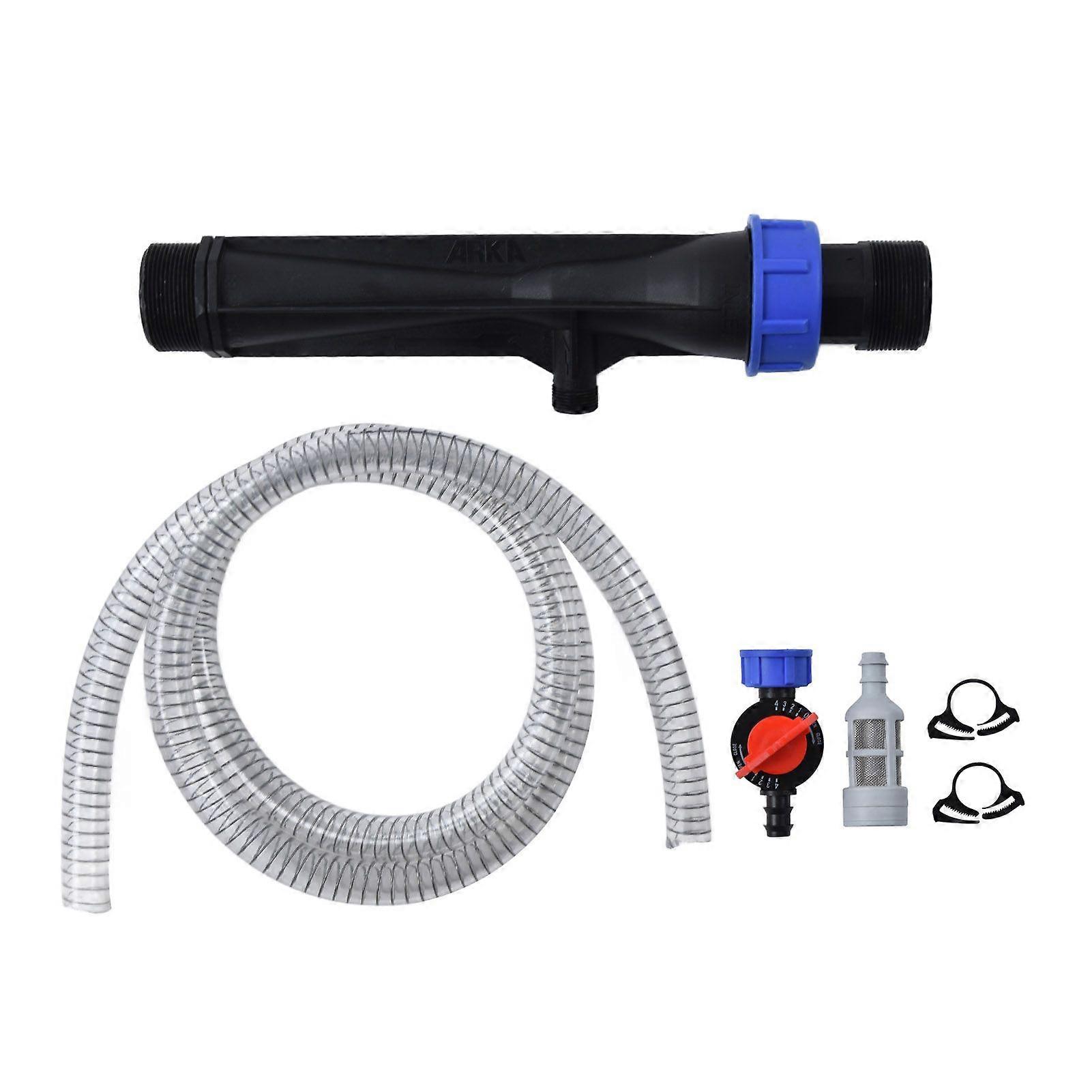 Venturi Fertilizer Injector G2 External Thread Irrigation Venturi Fertilizer Kit Garden Irrigation Device Kit