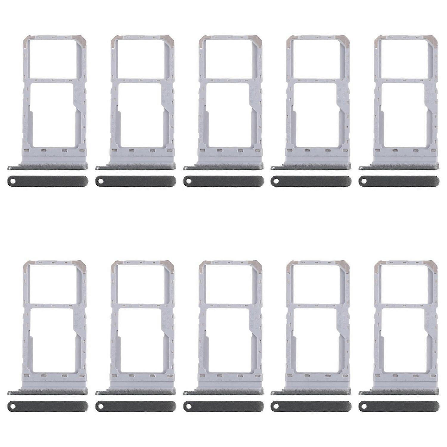 For Realme Narzo N65 5G 10pcs COMPATIBLE SIM + Micro SD card tray