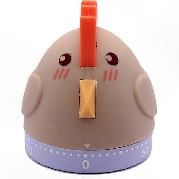 Mechanical Chicken-Shaped Timer for Cooking and Baking, Fun Kitchen Accessory