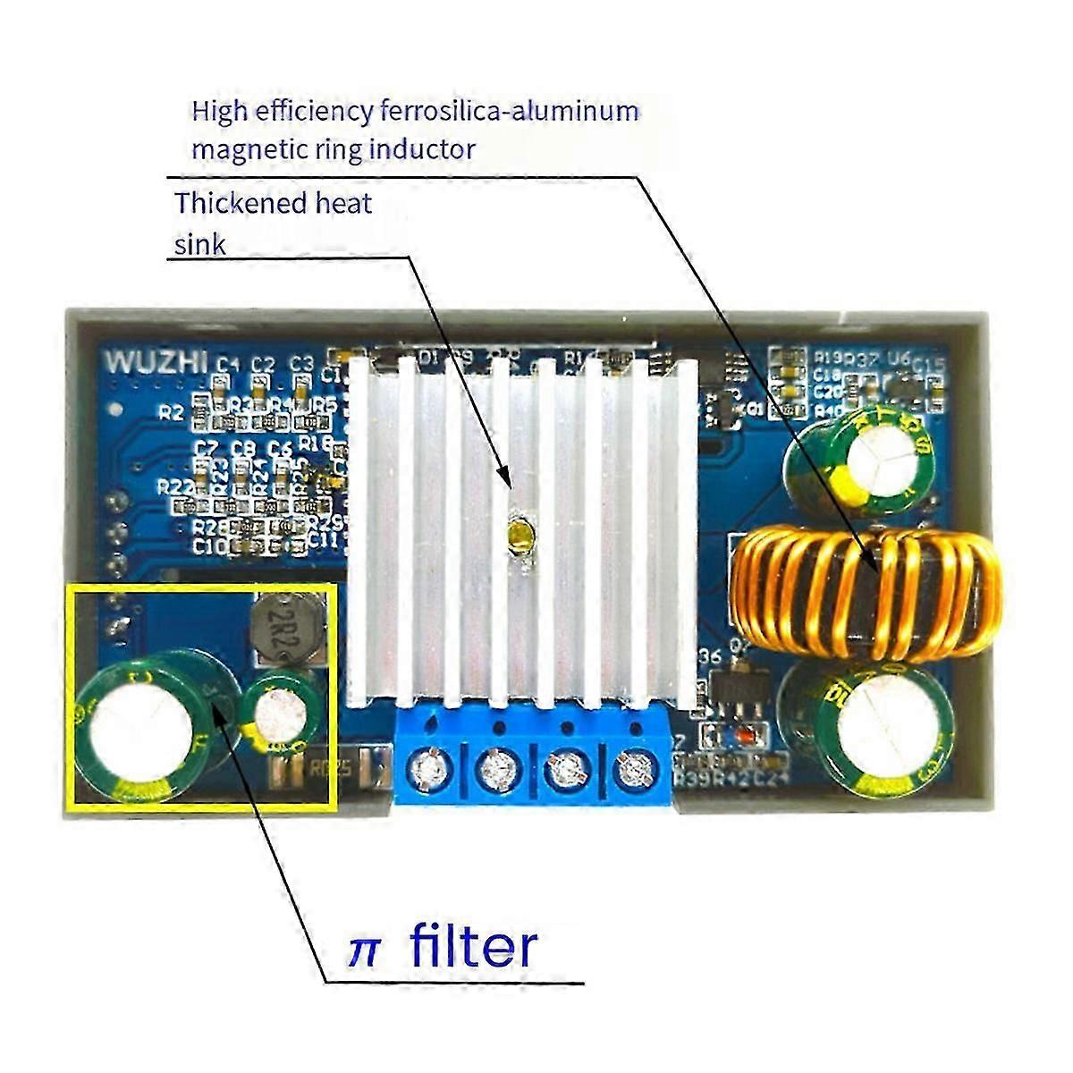 CNC DC Buck Boost Converter 4A Adjustable Regulated Power Supply