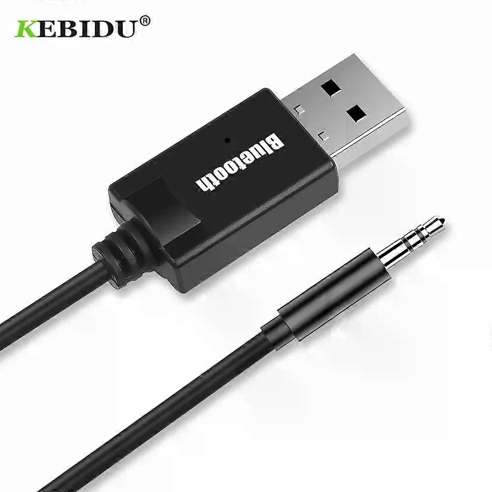 Mini 3.5MM AUX Bluetooth Receiver Car Kit Audio MP3 Music USB Dongle Adapter Suitable for TV PC Bluetooth Speaker Headphone