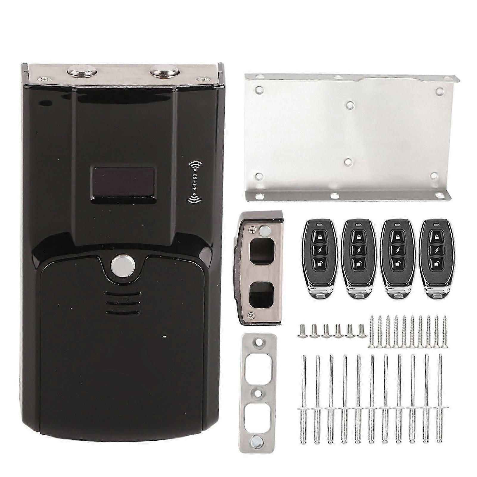 Wireless Remote Control Door Lock - Durable, Easy Install, Fast ID, Indoor Use Only