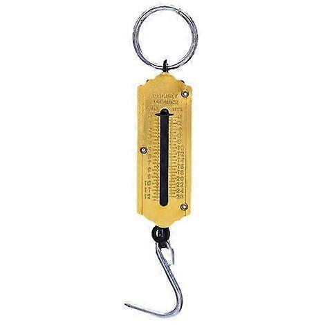 Pocket Spring Scale up to 50 kg Item Package Dimensions: 3.5 L x 29.0 H x 8.5 W