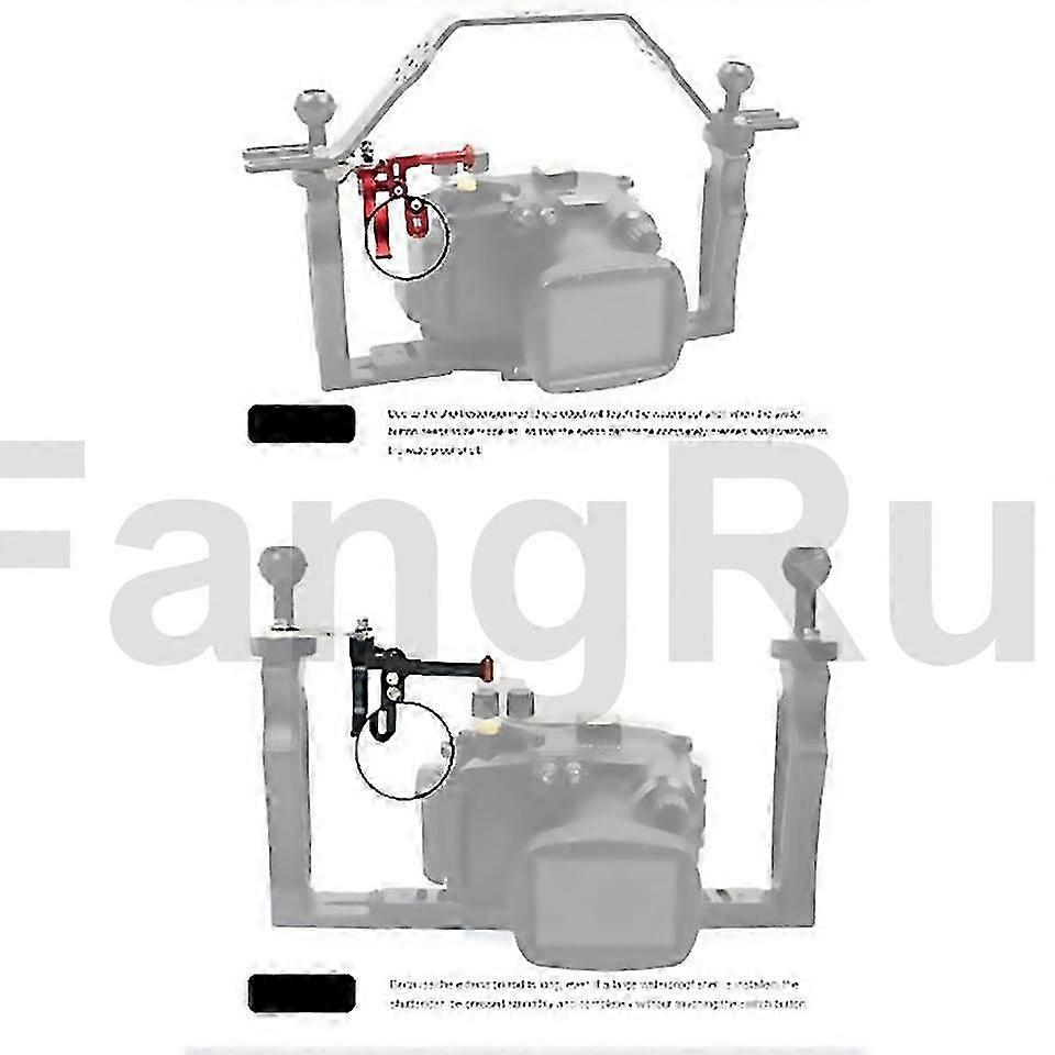 2025 For Adjustable Shutter Extension Rod Compatible For Diving Camera Bracket, Black